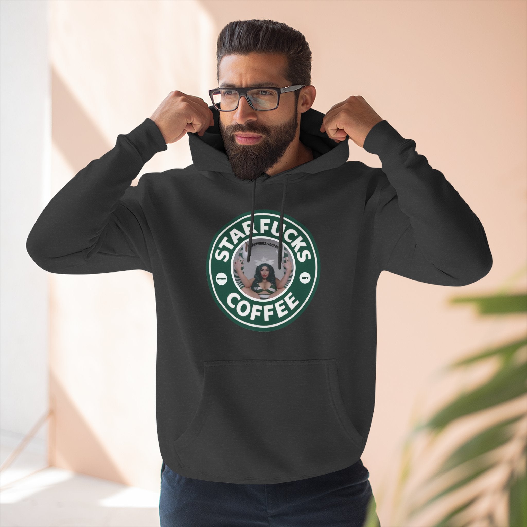 Starfucks.Coffee Logo Pullover - Coffee Hoodie
