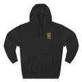 Rhodes Royalty RR Patch Hoodie — Three-Panel Fleece Hooded Sweatshirt