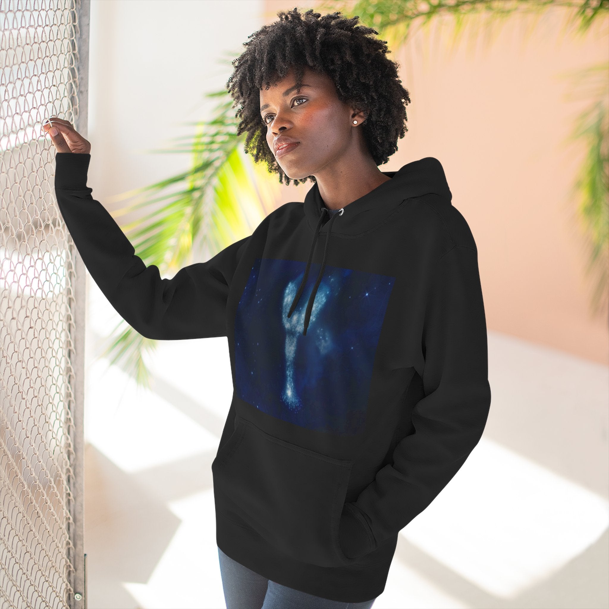 Spirit of Ectasy Galaxy Hoodie — Cosmic Space Graphic Fleece Pullover