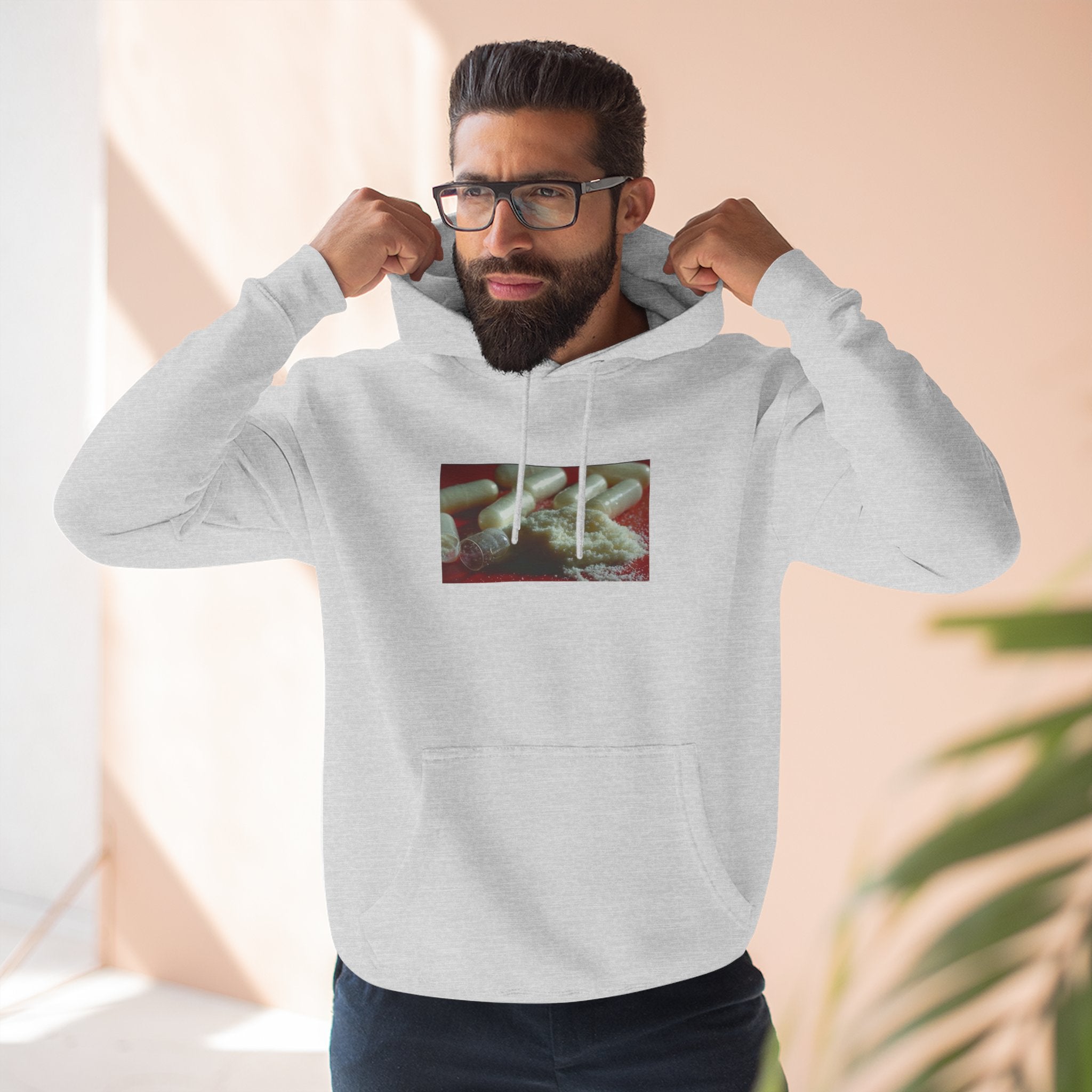 Hoodie on them pillz — Vintage Film Strip pill Print photo
