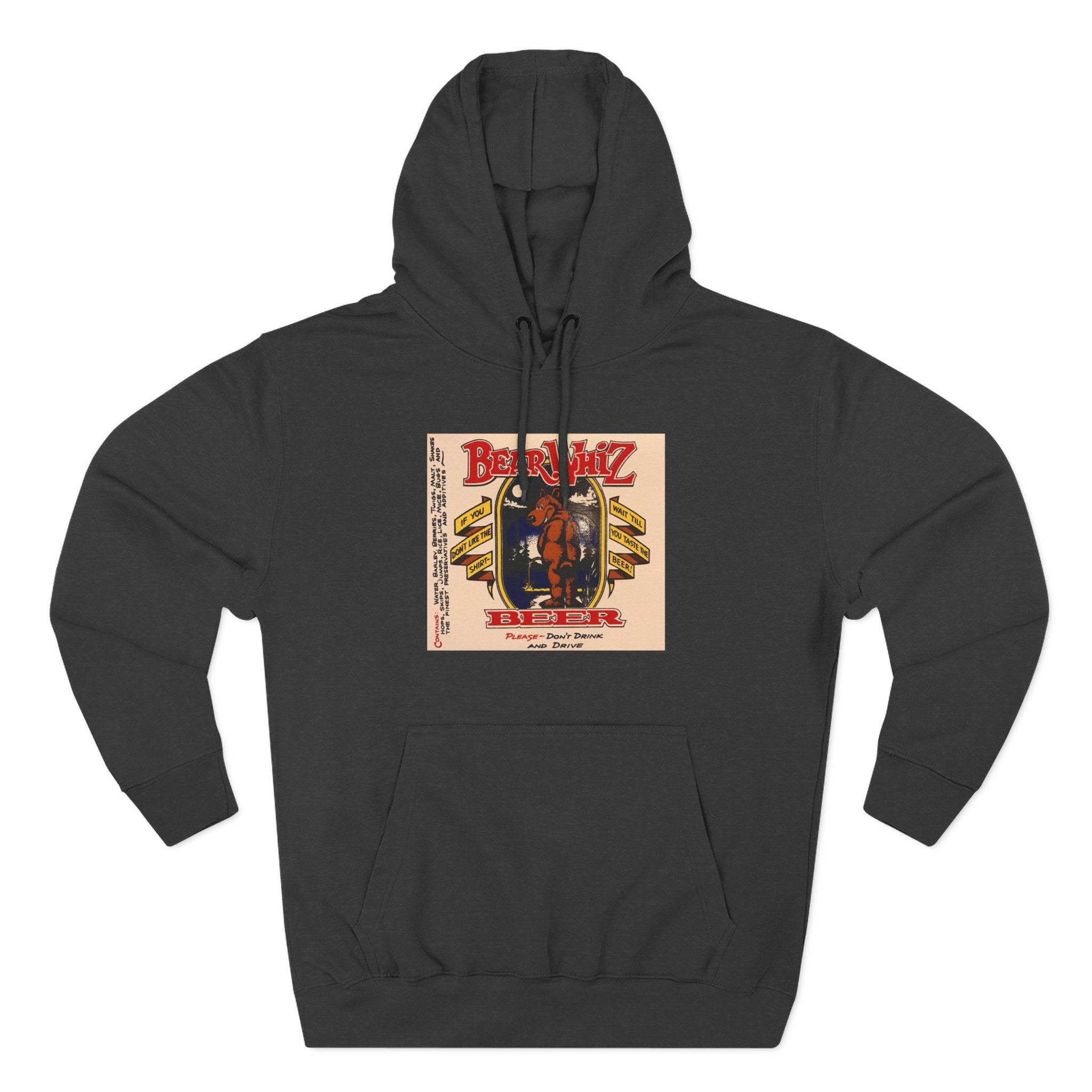 Bear Whiz Beer Original Brew Hoodie - "Bluegrass Revival" Music Poster Design