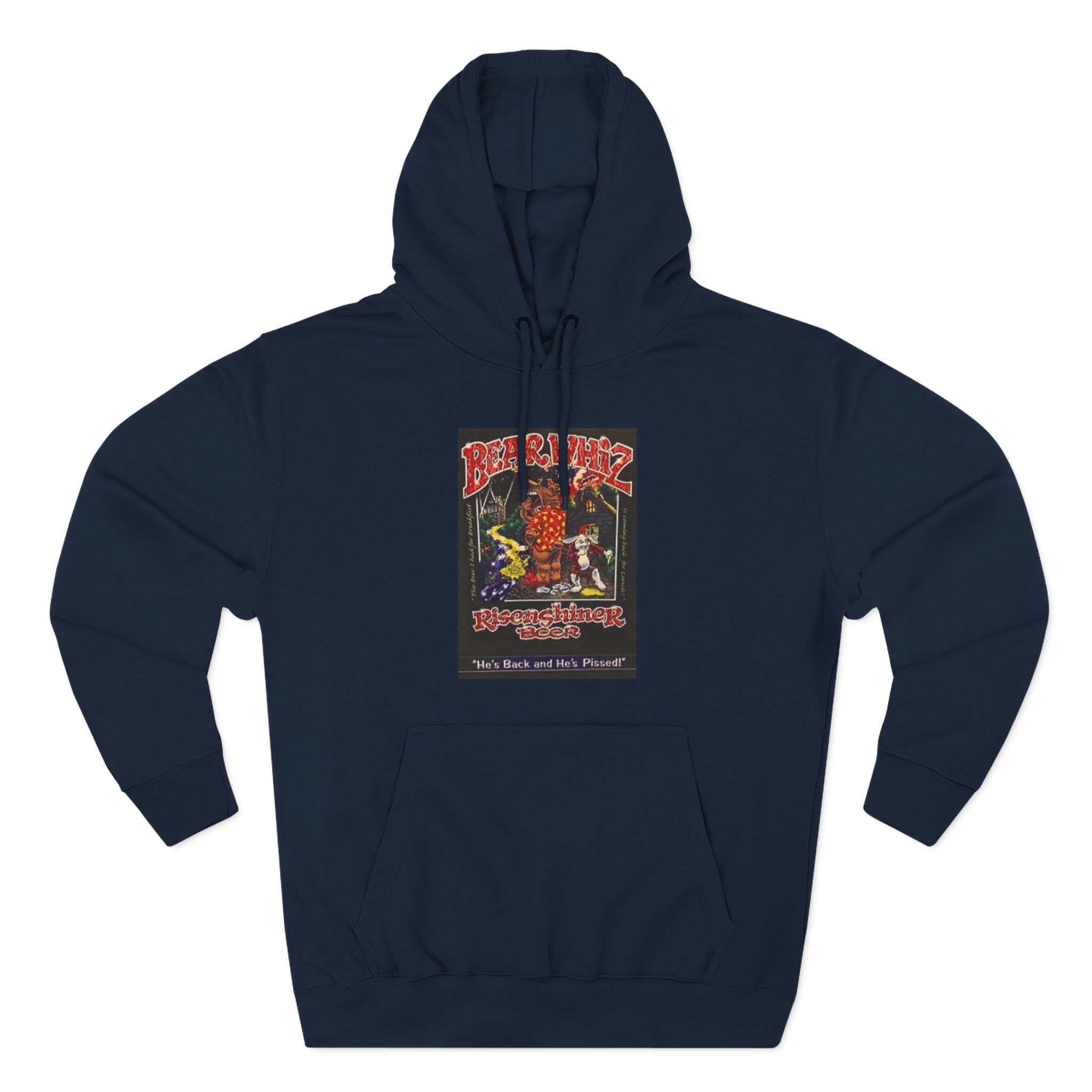 Bear Whiz Beer Rise and Shine Graphic Hoodie