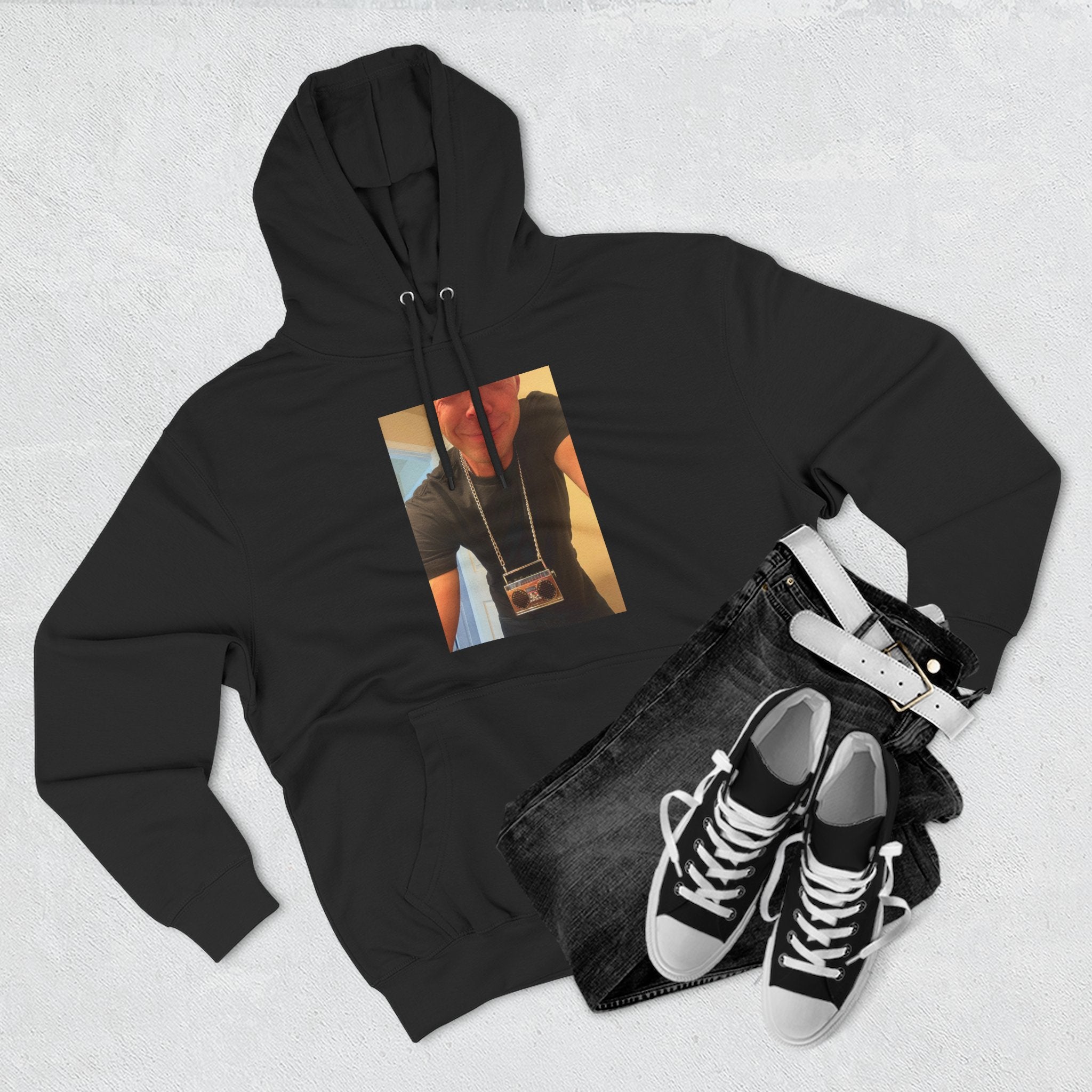 Zee'z Nutt's Getto Fabulous  Vintage Hoodie — Retro Graphic Pullover