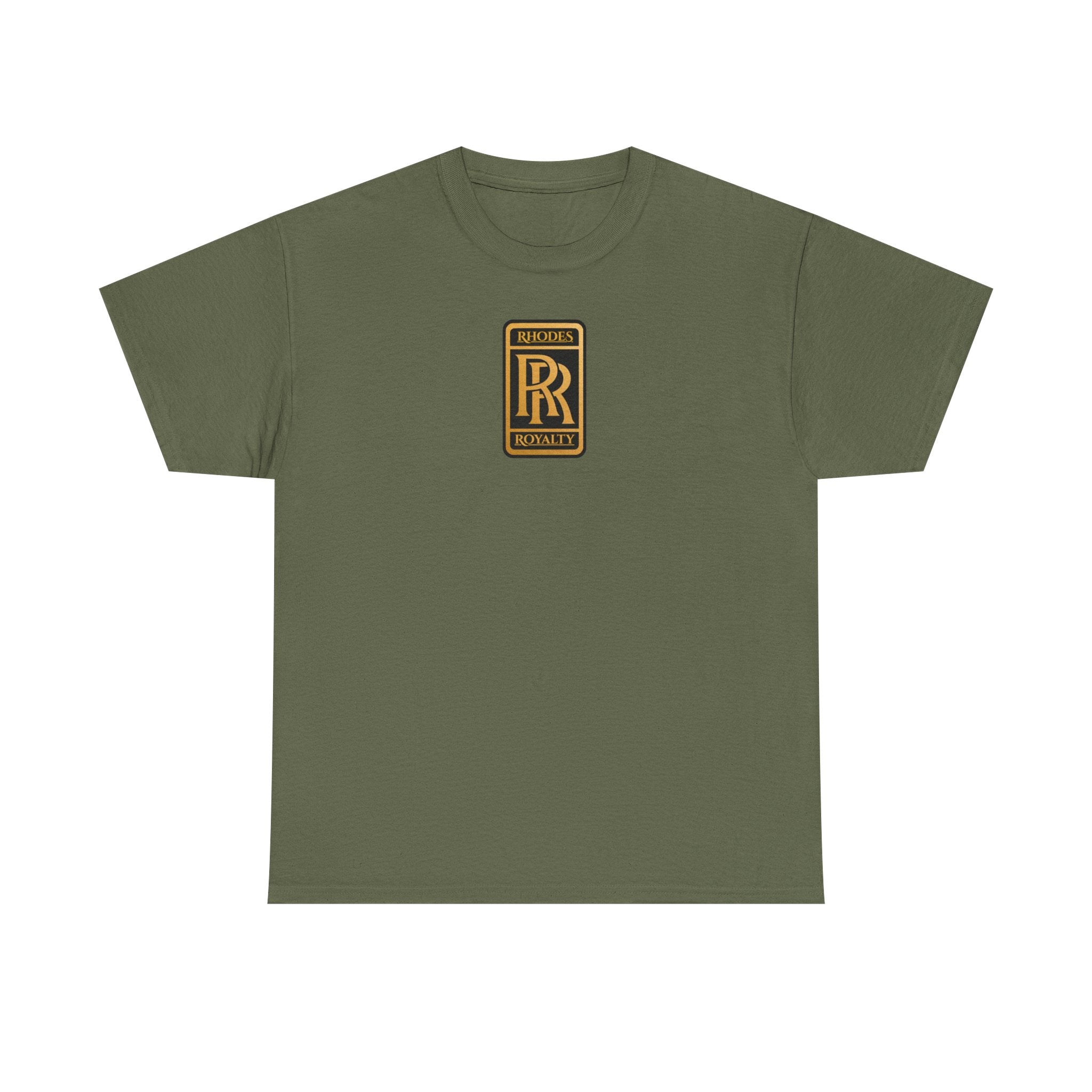 Rhodes Royalty Family Crest -  Vintage Gold Crest Tee
