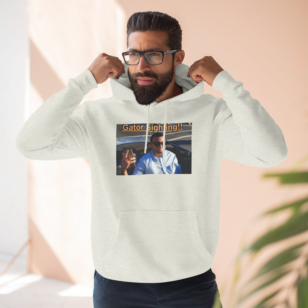 Gator Sighting Hoodie — Viral Meme Hood Pullover