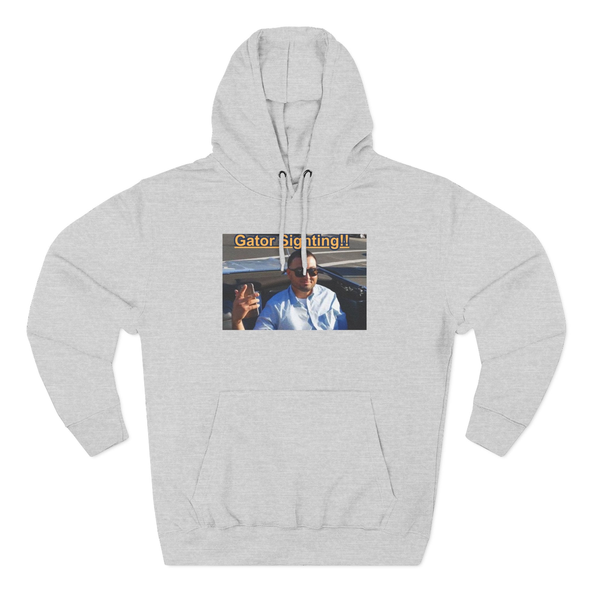 Gator Sighting Hoodie — Viral Meme Hood Pullover