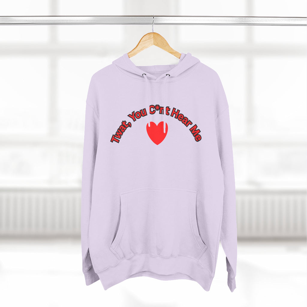 You Cunt Hear Me Three-Panel Fleece Hoodie