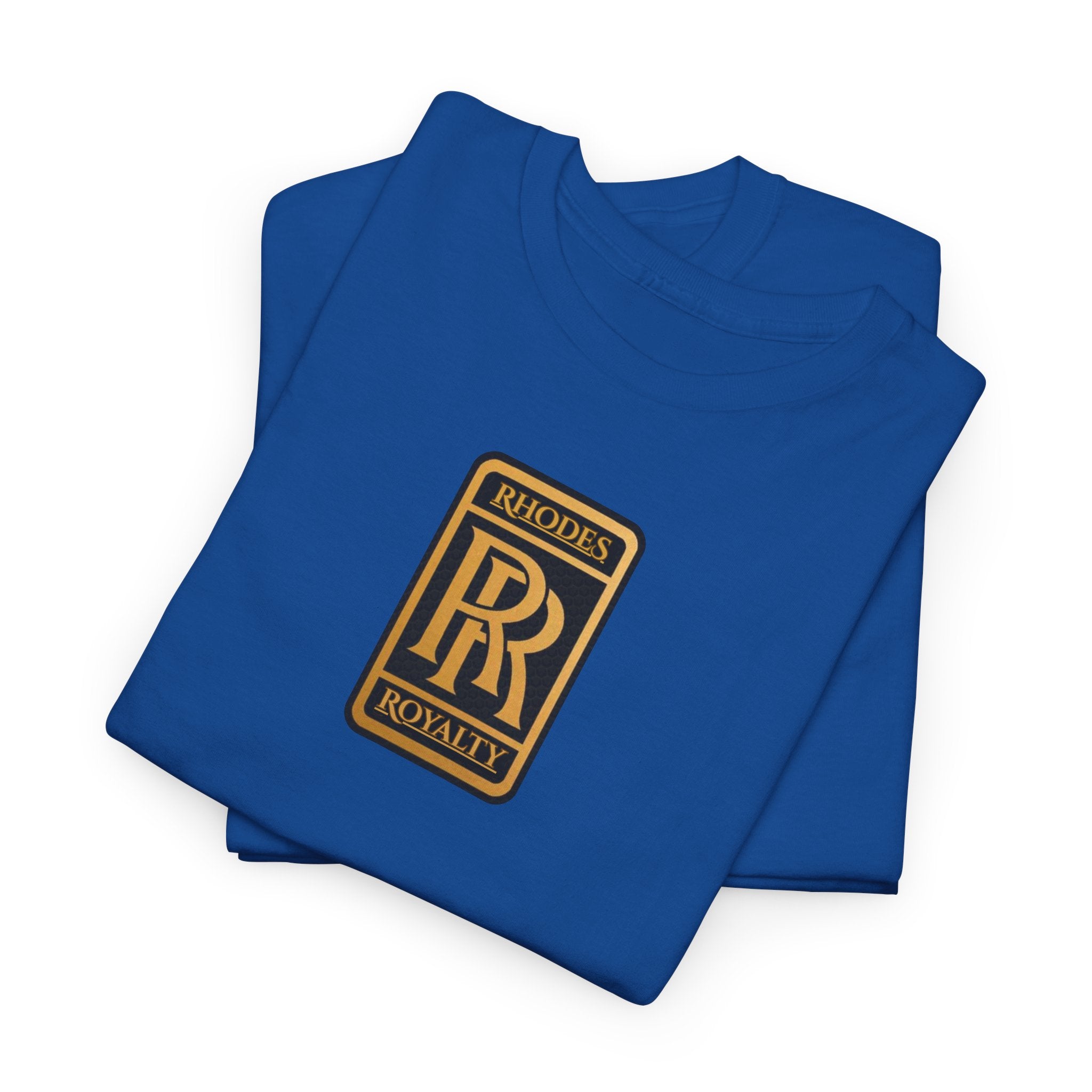 Rhodes Royalty Family Crest -  Vintage Gold Crest Tee