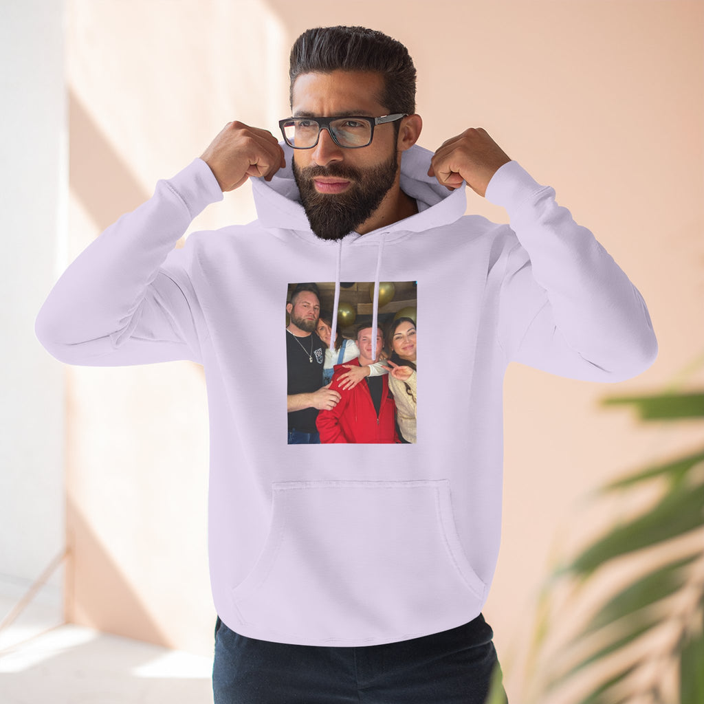 Family!!     Photo Collage Fleece Hoodie - Custom Group Portrait Pullover