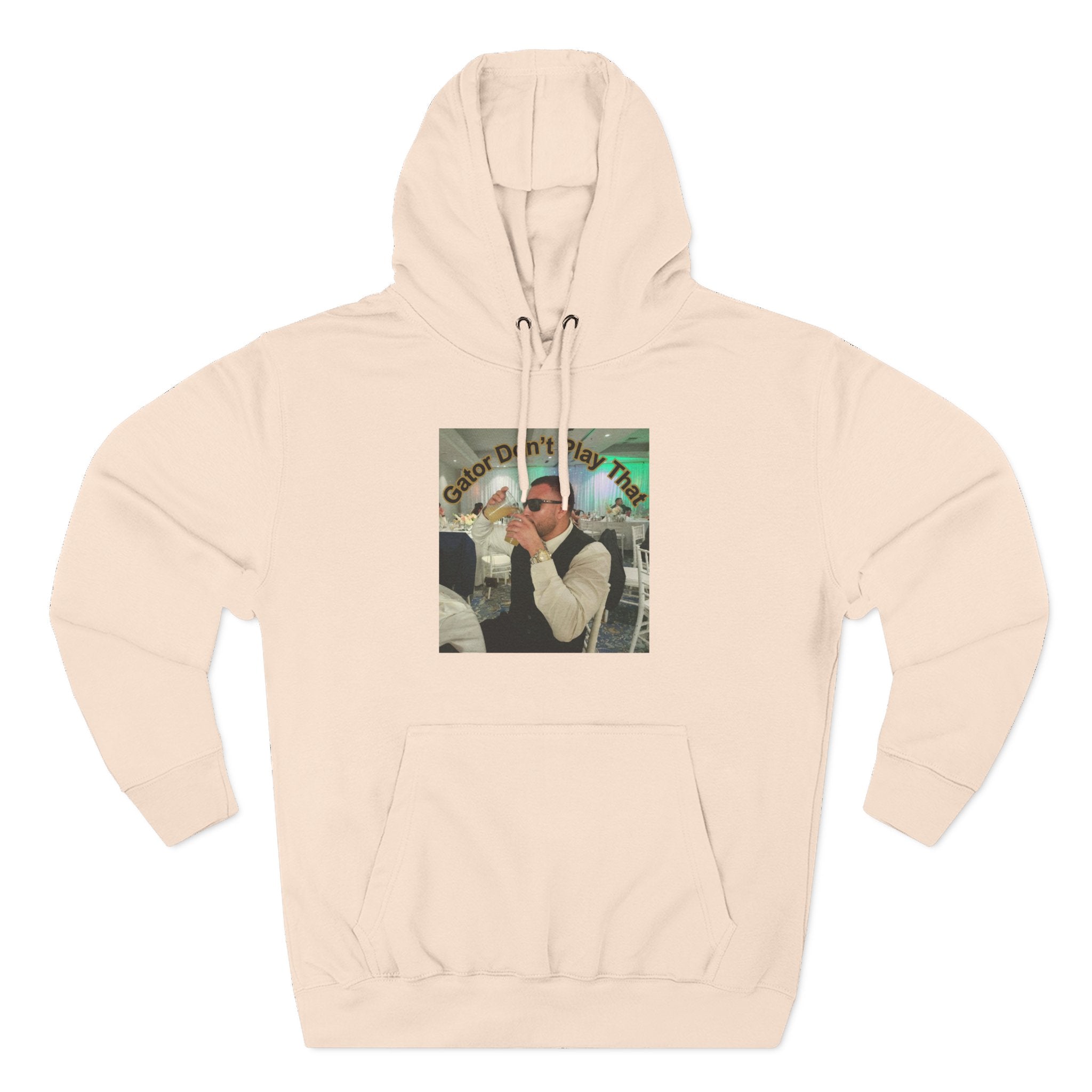 GATOR Don't Play That  Hoodie "The Kings Table" - Retro Hood Pullover