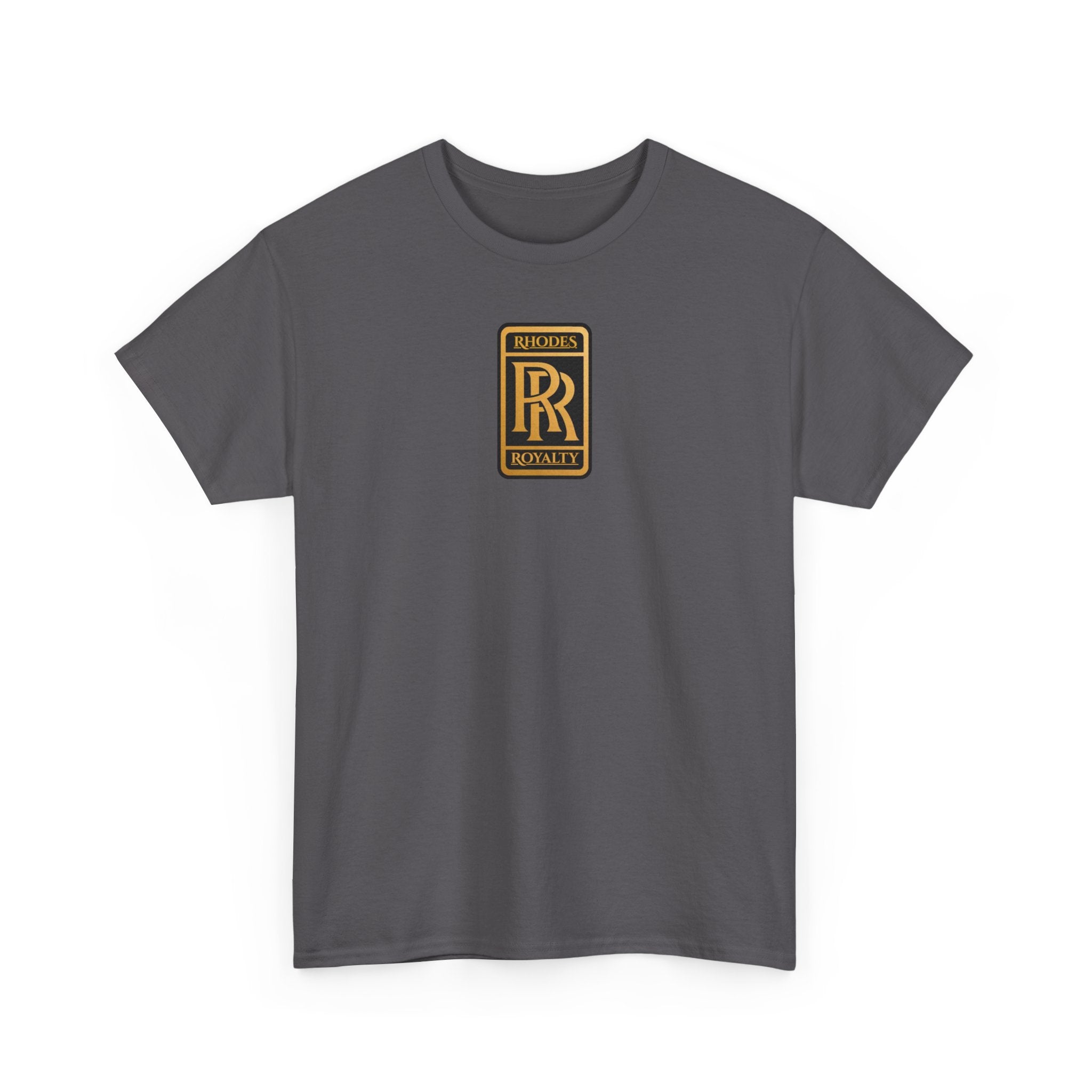Rhodes Royalty Family Crest -  Vintage Gold Crest Tee