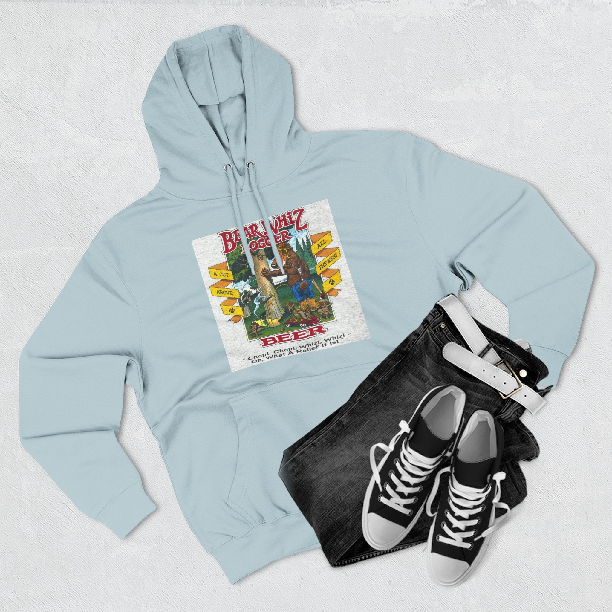 Bear Whiz Beer vintage  Hoodie