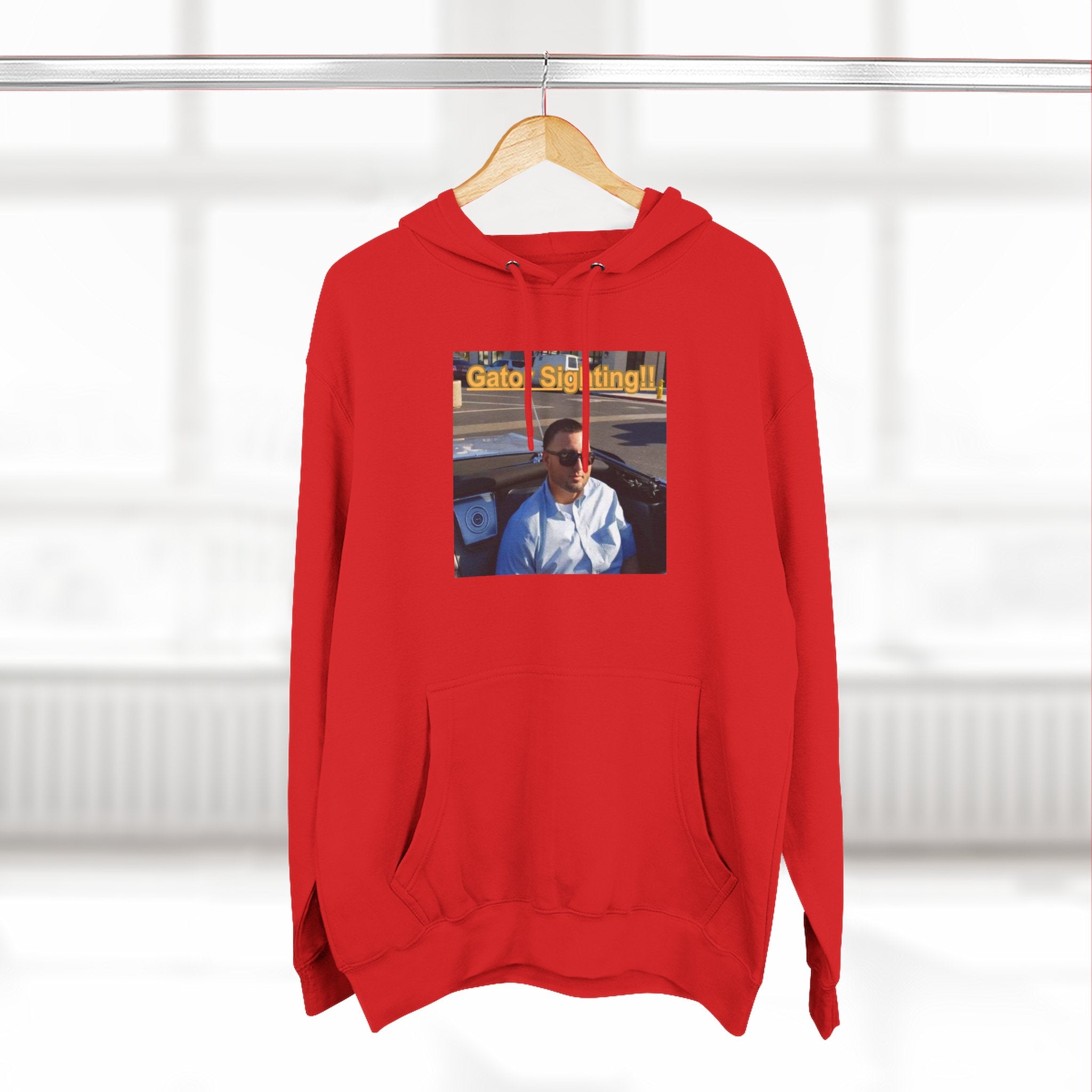 GATOR Sighting  Hoodie — "Gator Sightings!!" Graphic Fleece Pullover