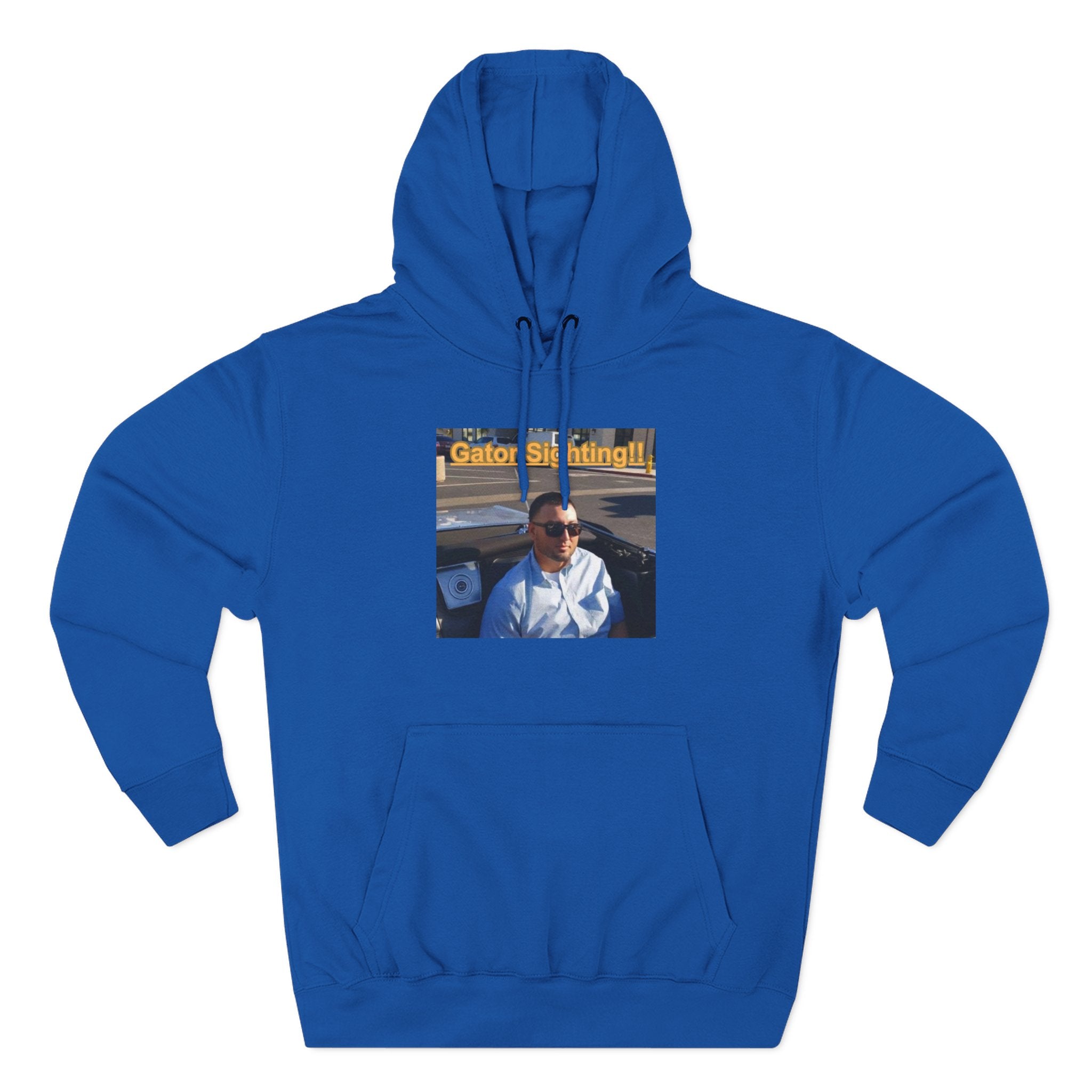 GATOR Sighting  Hoodie — "Gator Sightings!!" Graphic Fleece Pullover