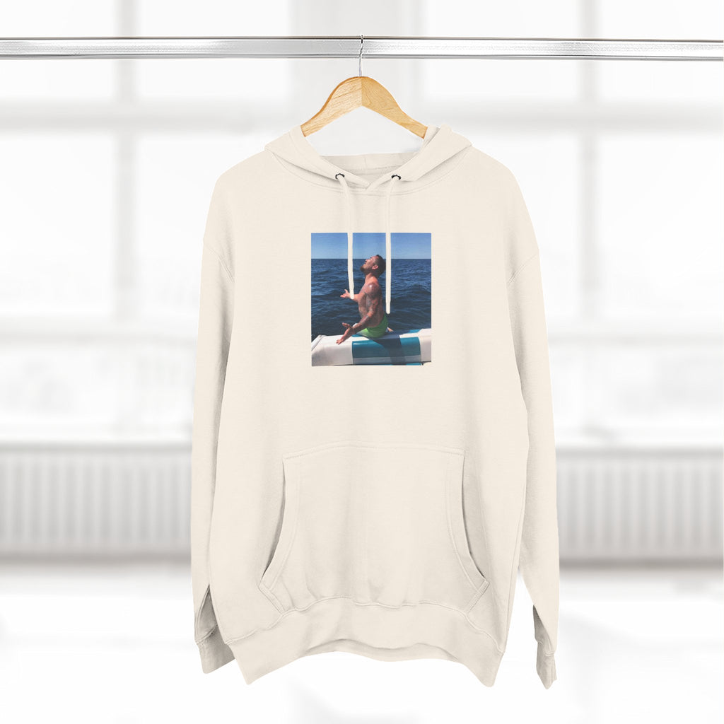 Fishy Out Of Water Hoodie — Ocean Boat Summer Vibes Fleece Pullover
