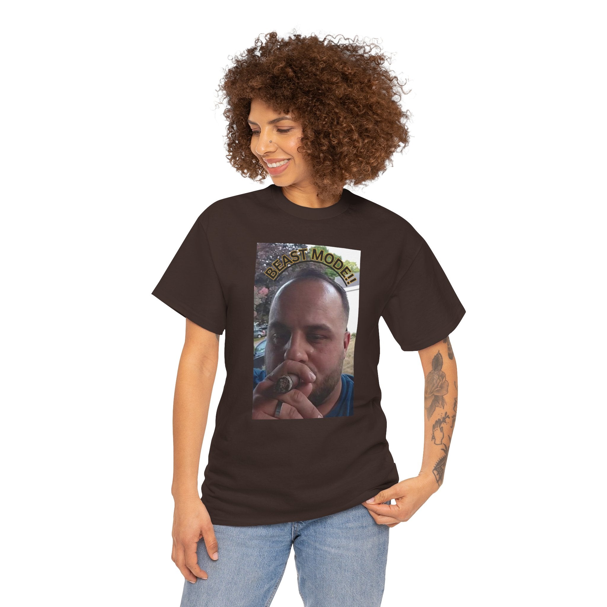 BEAST MODE! ZR 1-2.0 Max Beast Mode Activated!!      Tee — "Beast MODE" Cigar Smoking Graphic T-Shirt