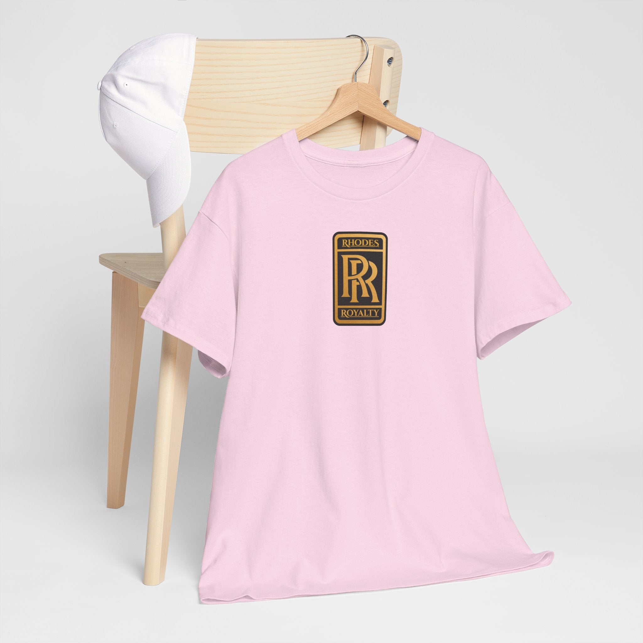 Rhodes Royalty Family Crest -  Vintage Gold Crest Tee