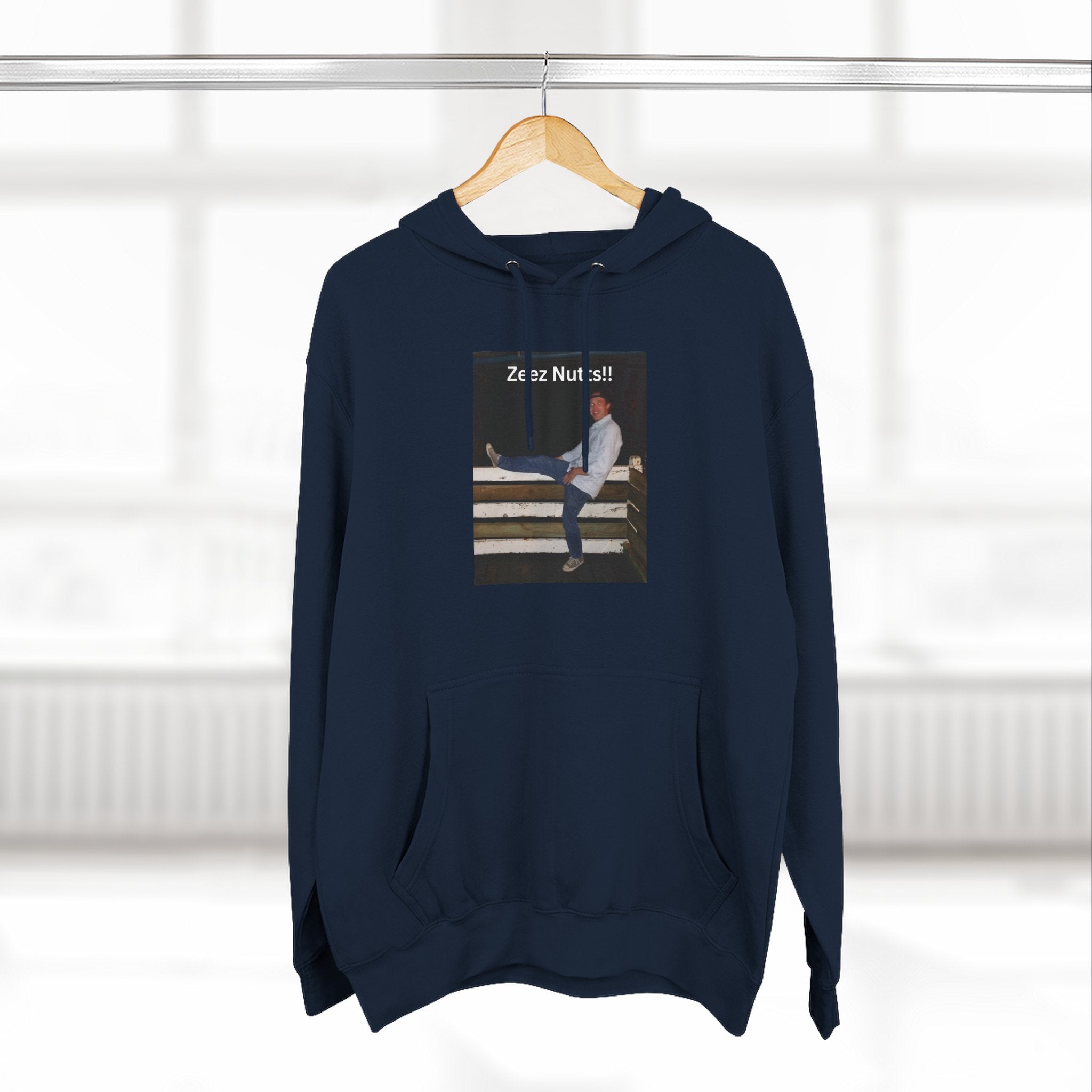 Zee'z Nutt's Moments Hoodie — Live Nutt Action Graphic Pullover