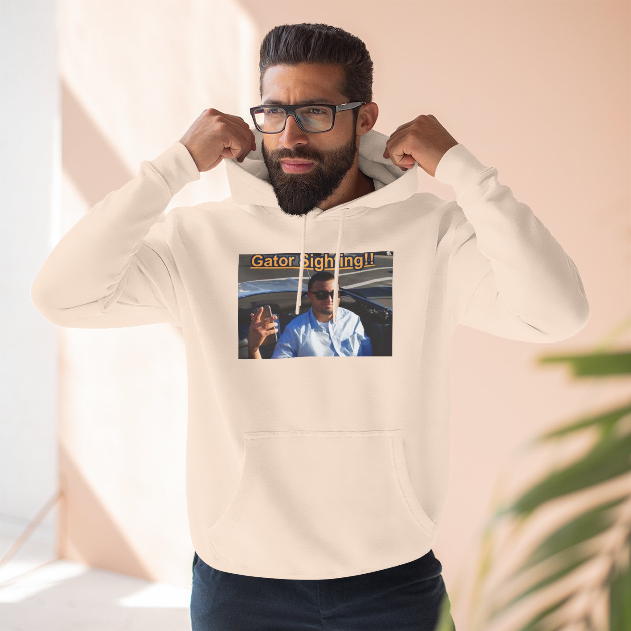 Gator Sighting Hoodie — Viral Meme Hood Pullover