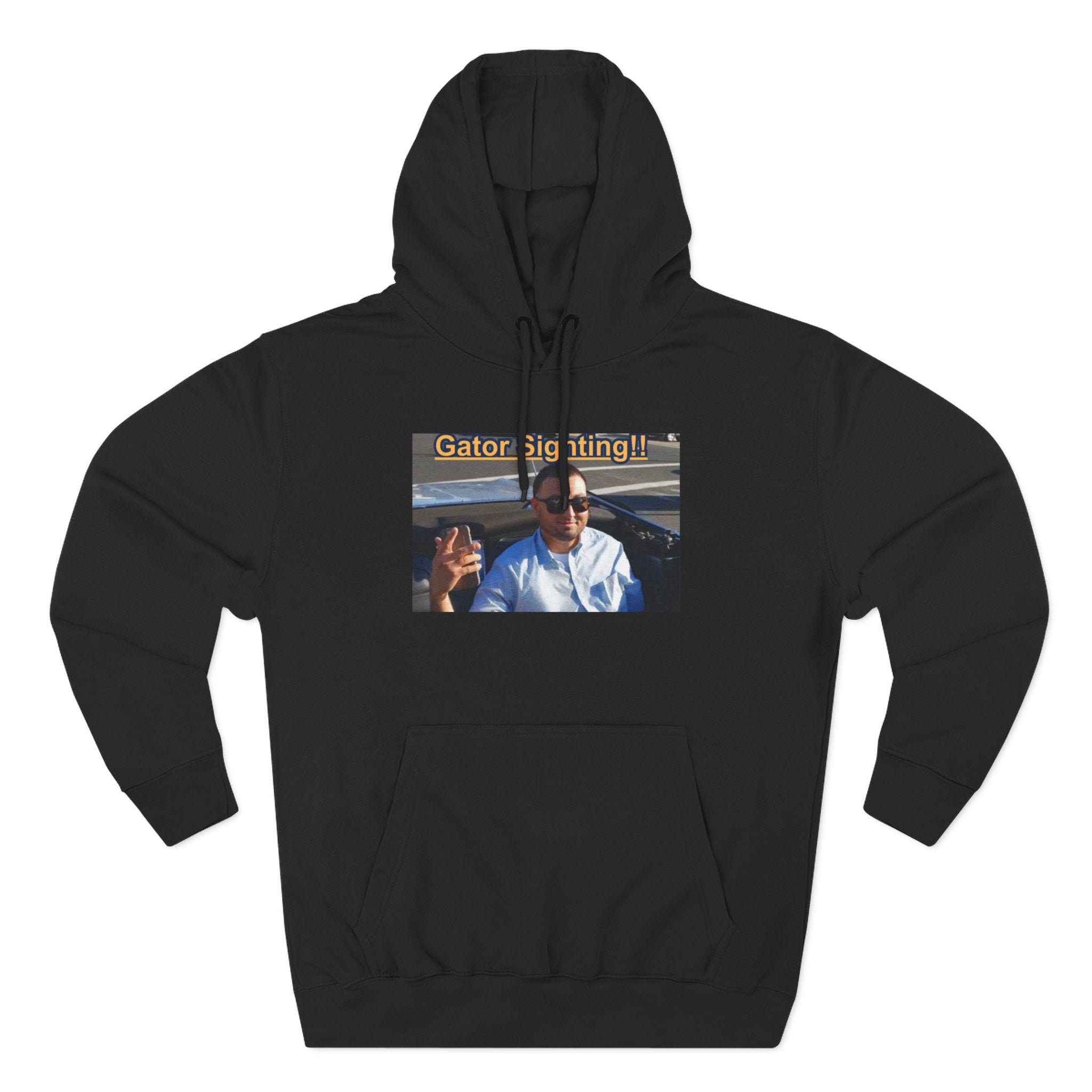 Gator Sighting Hoodie — Viral Meme Hood Pullover