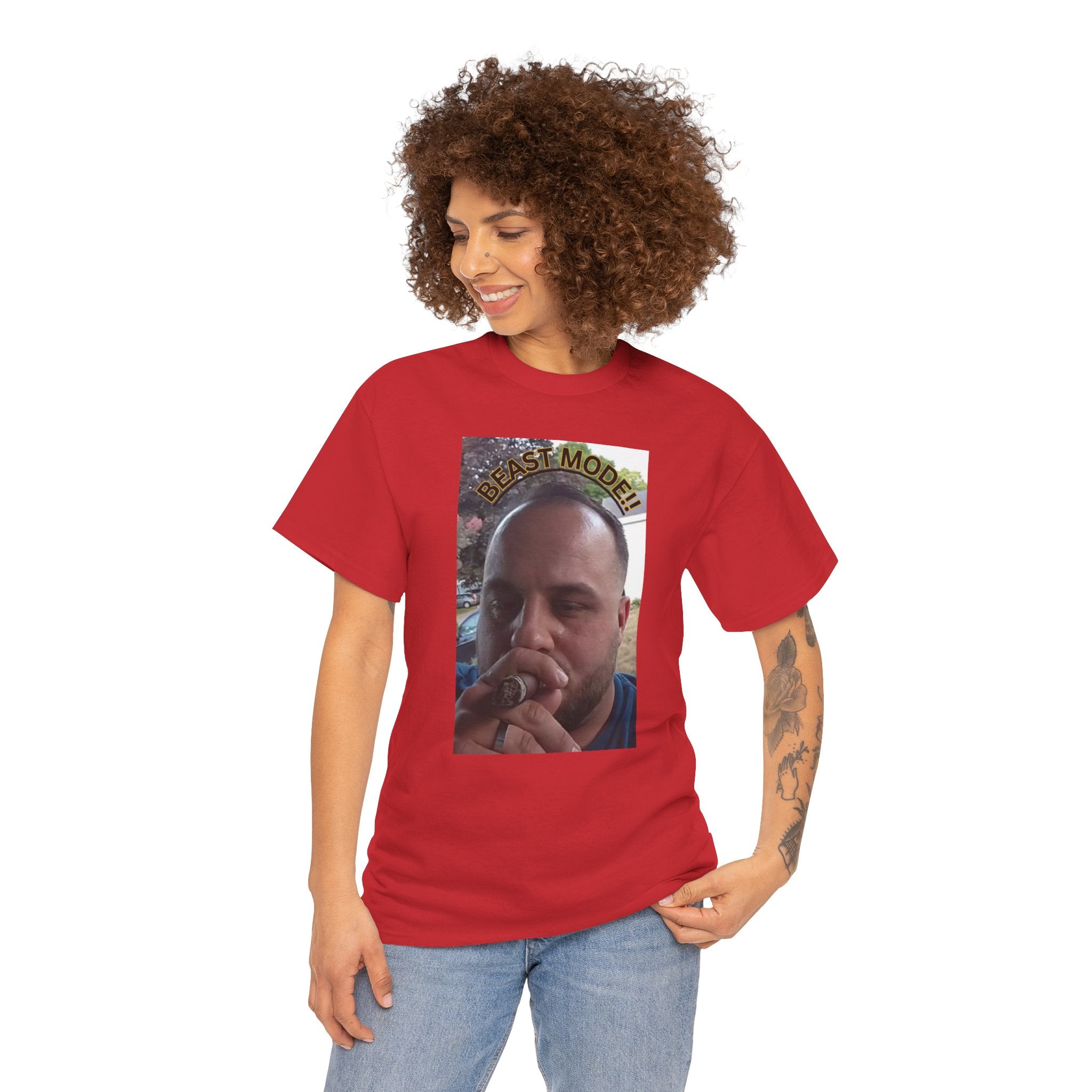BEAST MODE! ZR 1-2.0 Max Beast Mode Activated!!      Tee — "Beast MODE" Cigar Smoking Graphic T-Shirt