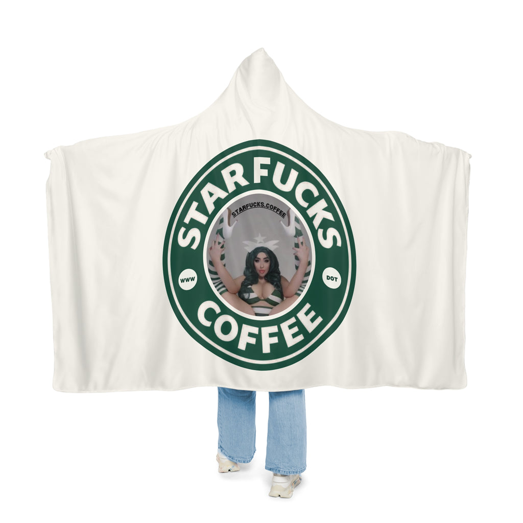 StarFucks.Coffee Snuggie Hooded Blanket