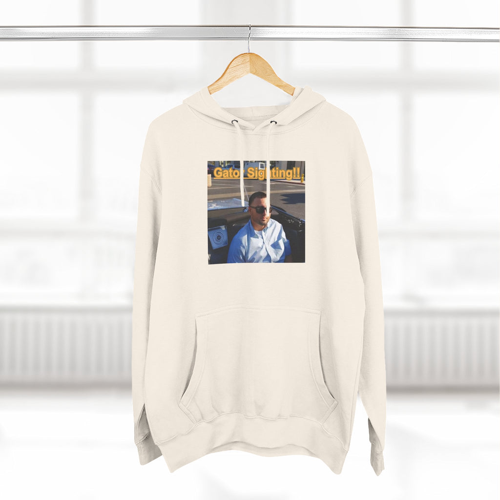 GATOR Sighting  Hoodie — "Gator Sightings!!" Graphic Fleece Pullover