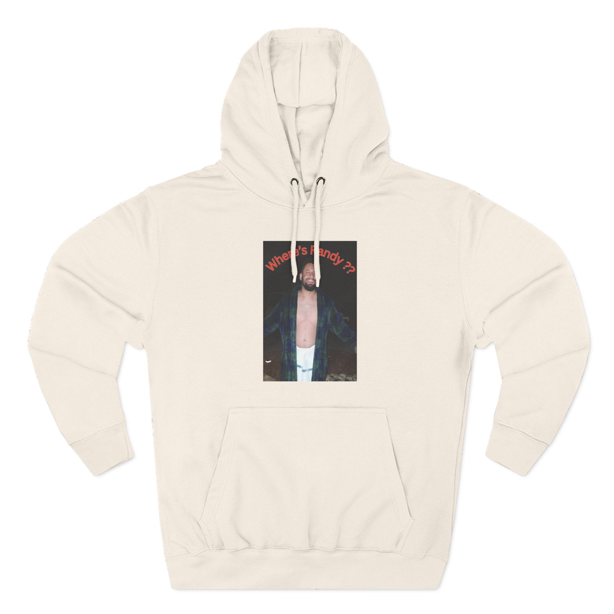 Where's Randy!!!????  Graphic Hoodie — Raised Arms Photo Print Hoodie (Three-Panel Fleece)