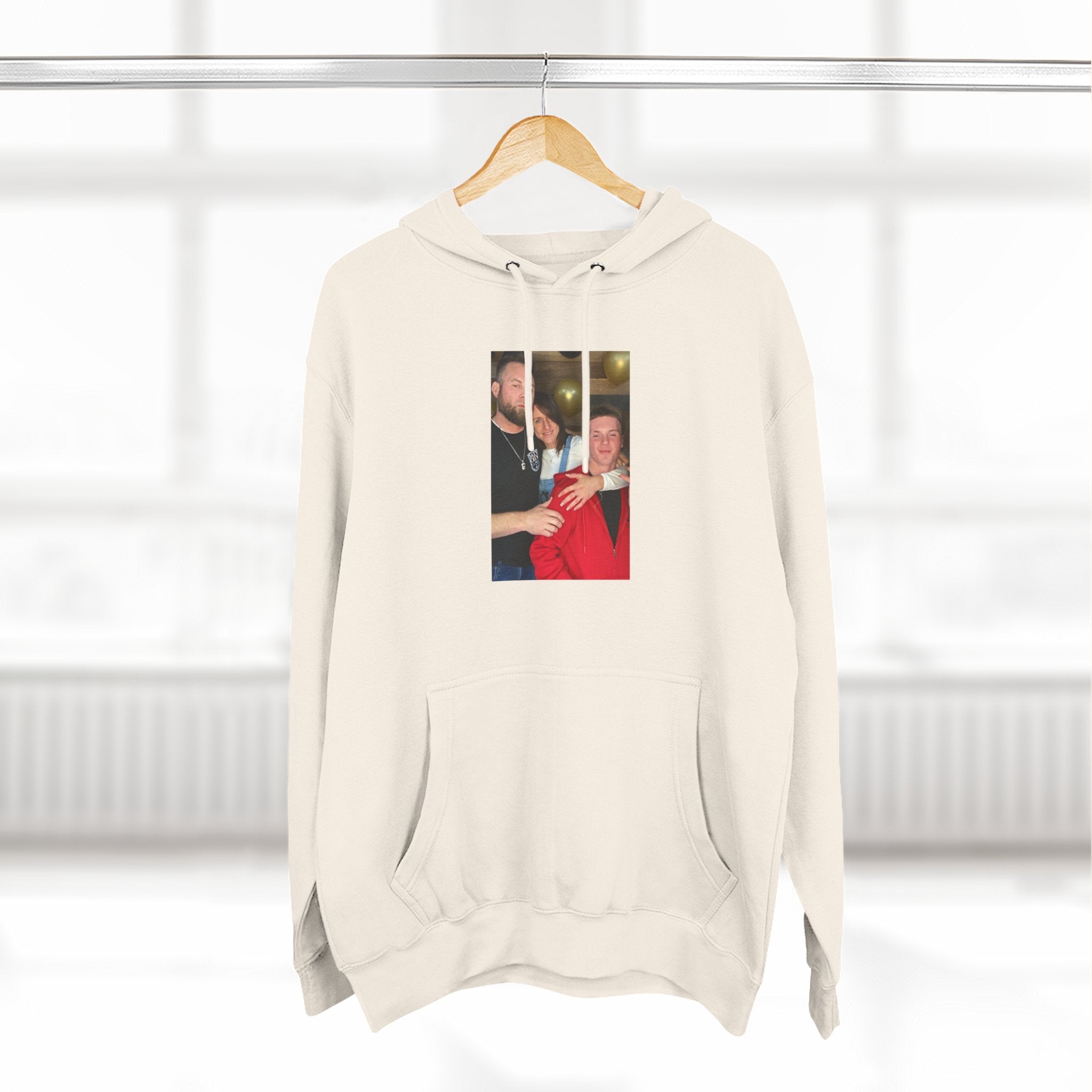 Bloods...  -Panel Hoodie — RR Royalty   Three-Panel Fleece Pullover