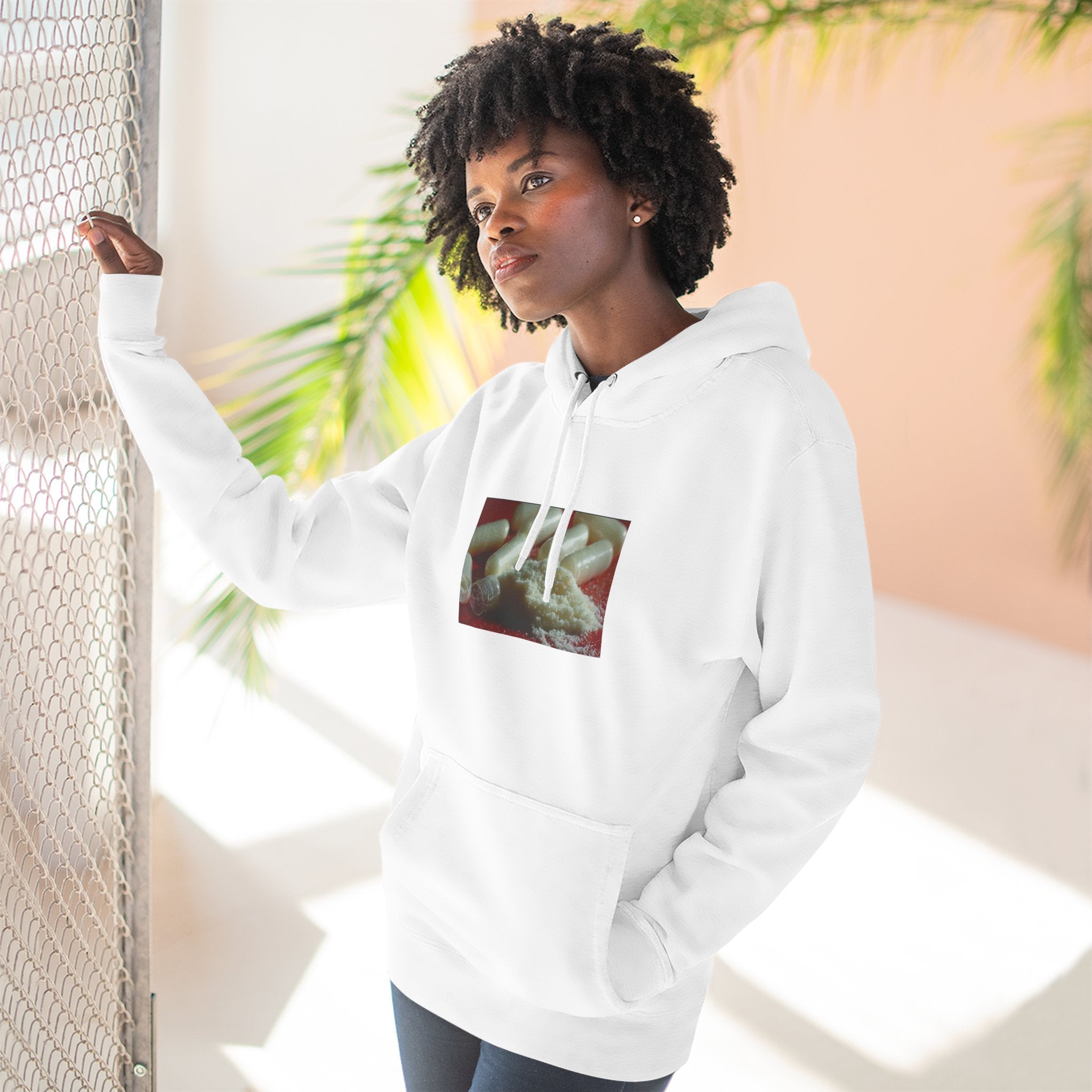 Hoodie on them pillz — Vintage Film Strip pill Print photo