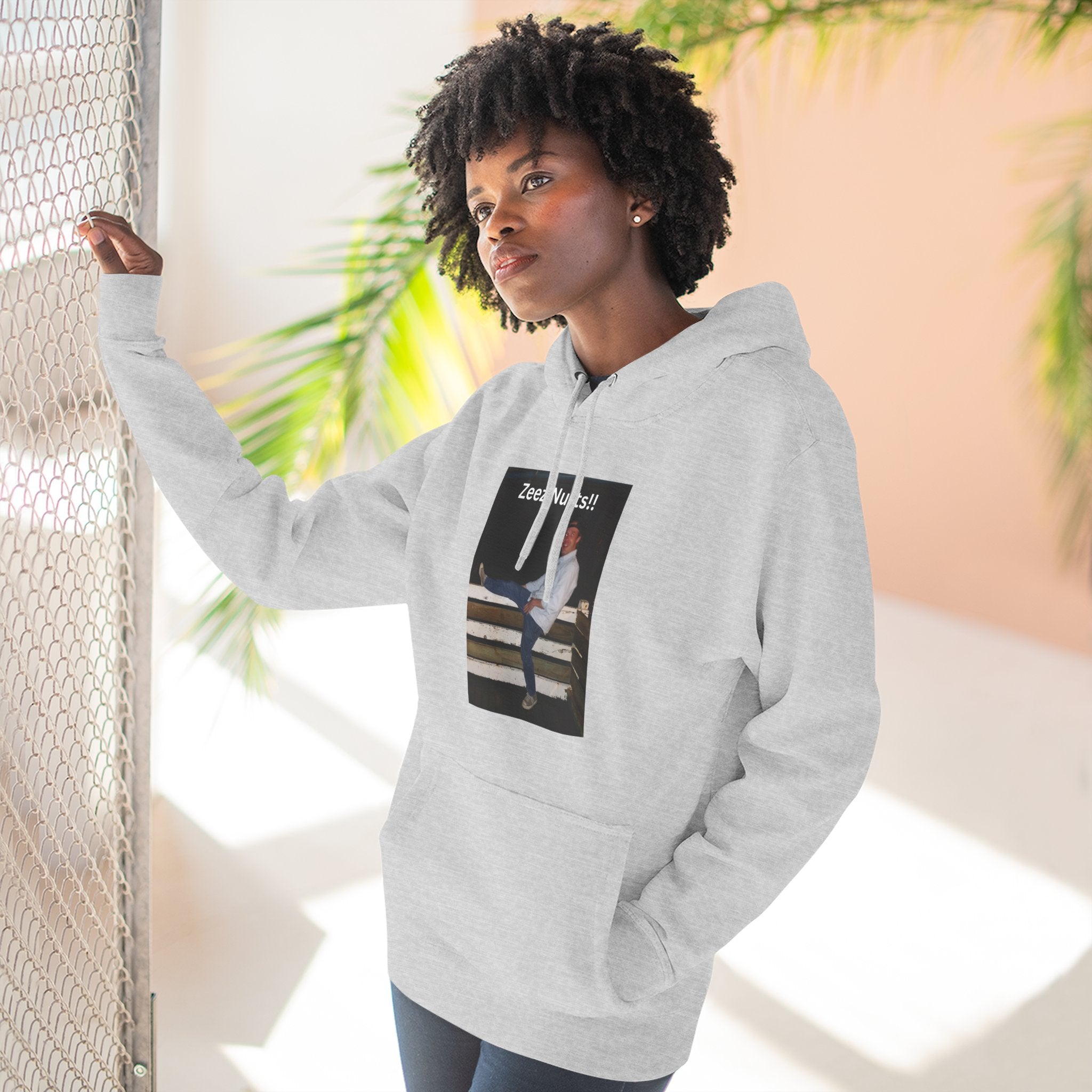 Zee'z Nutt's Moments Hoodie — Live Nutt Action Graphic Pullover