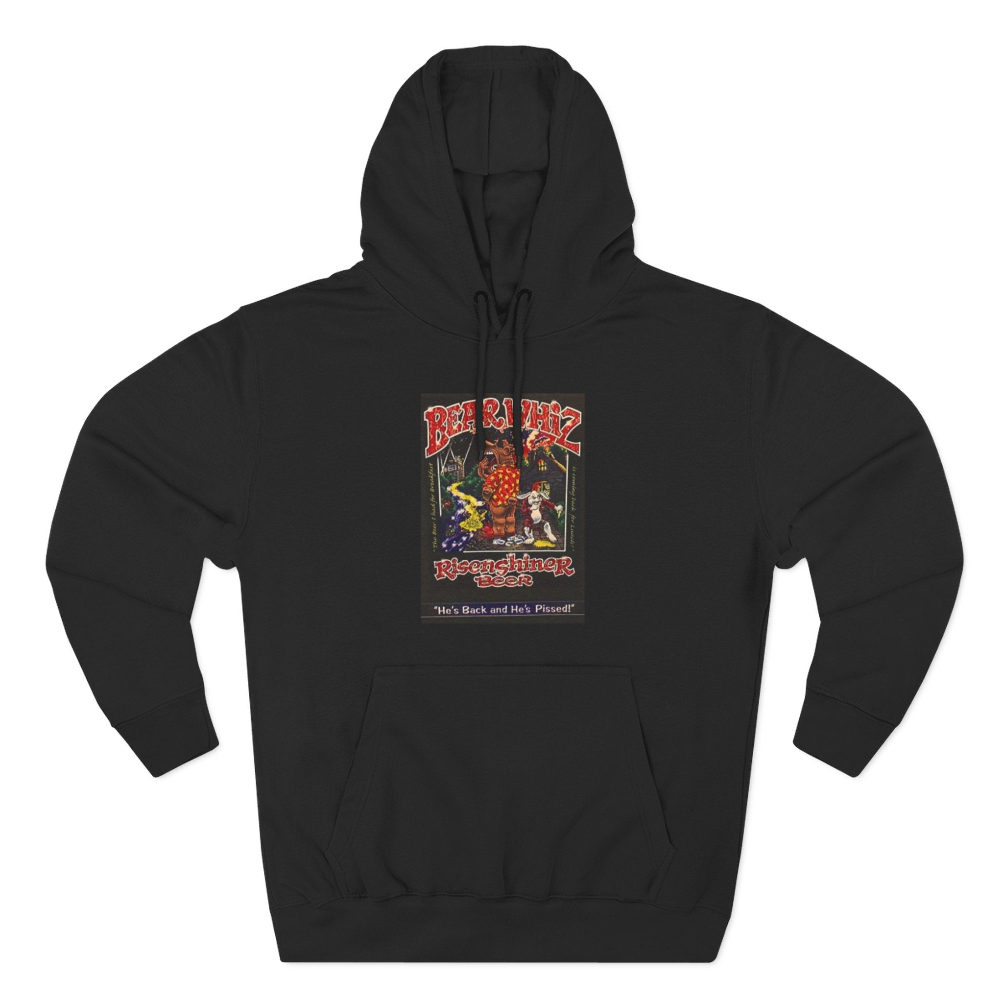 Bear Whiz Beer Rise and Shine Graphic Hoodie