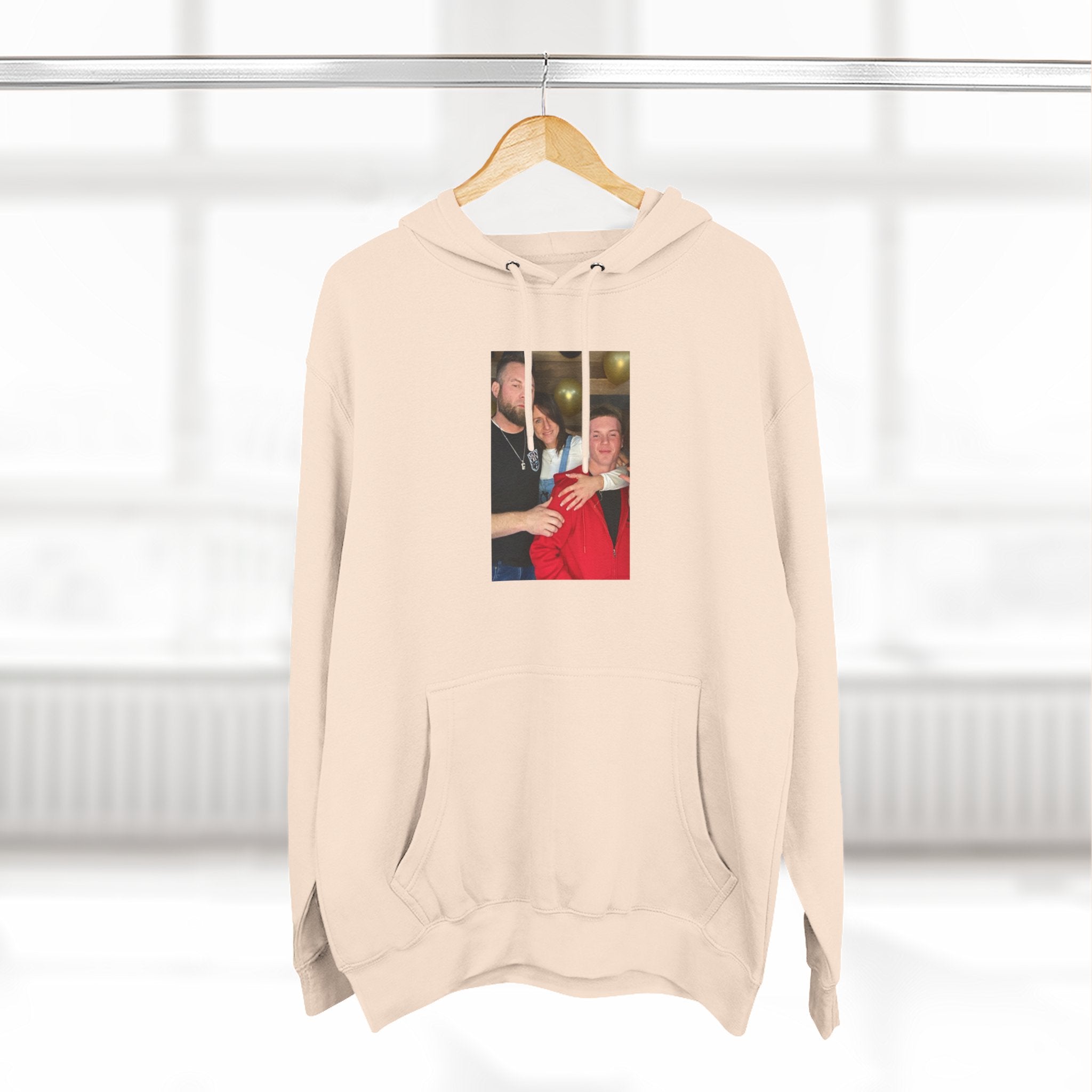 Bloods...  -Panel Hoodie — RR Royalty   Three-Panel Fleece Pullover