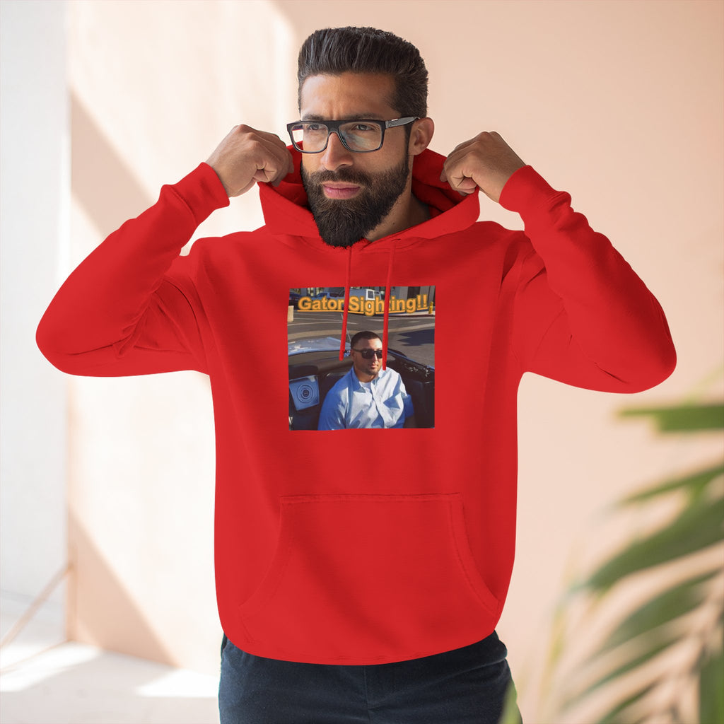 GATOR Sighting  Hoodie — "Gator Sightings!!" Graphic Fleece Pullover