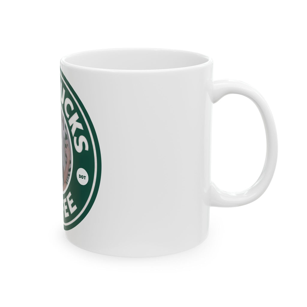 StarFucks.Coffee Ceramic Mug — Funny Coffee Cup brand (11oz/15oz)