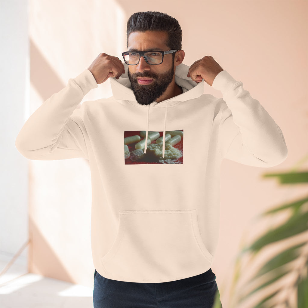Hoodie on them pillz — Vintage Film Strip pill Print photo