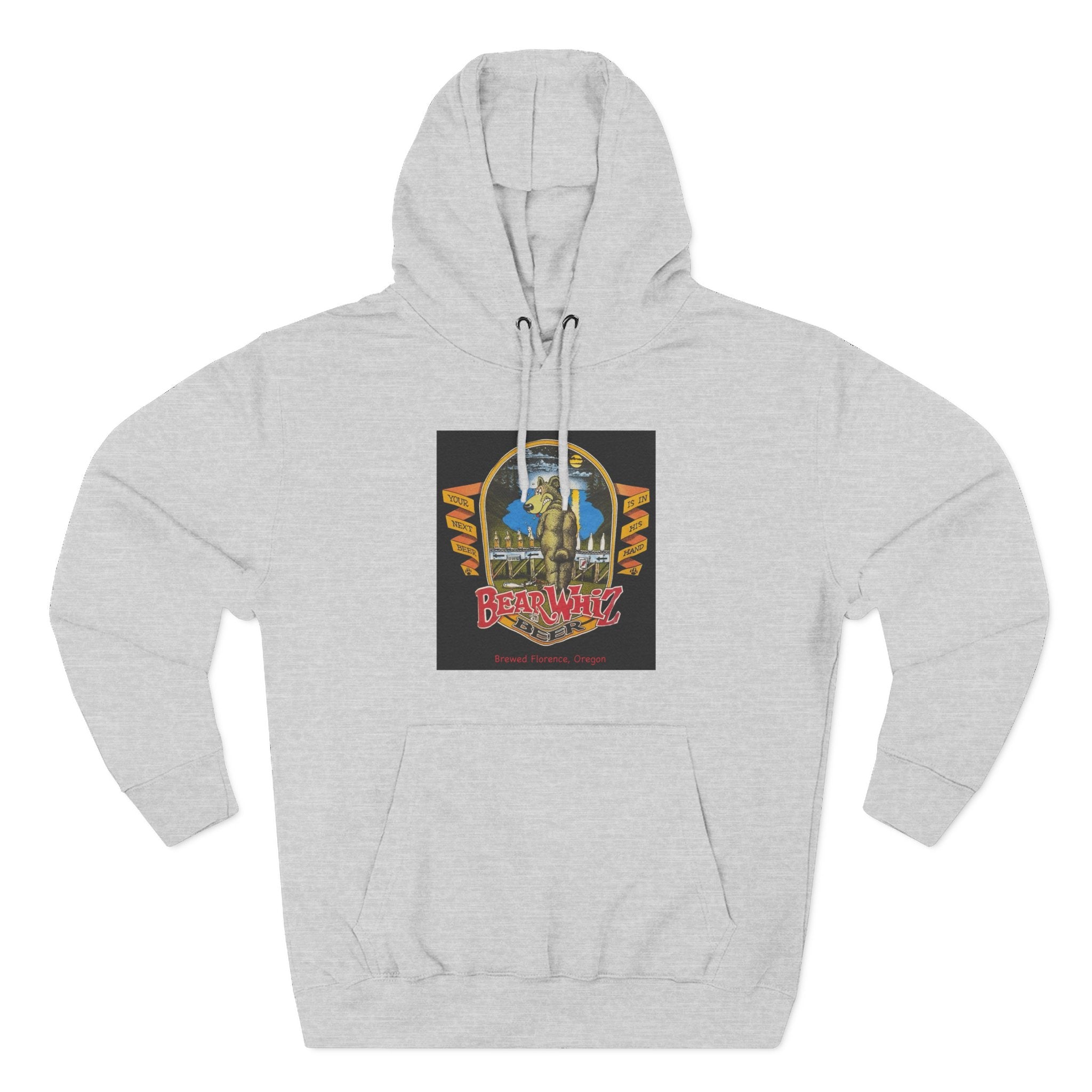Bear Whiz Beer Original Hoodie — 'Beach Vibes' Graphic Pullover