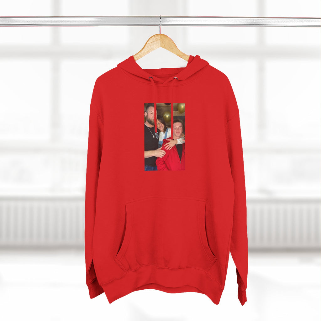 Bloods...  -Panel Hoodie — RR Royalty   Three-Panel Fleece Pullover
