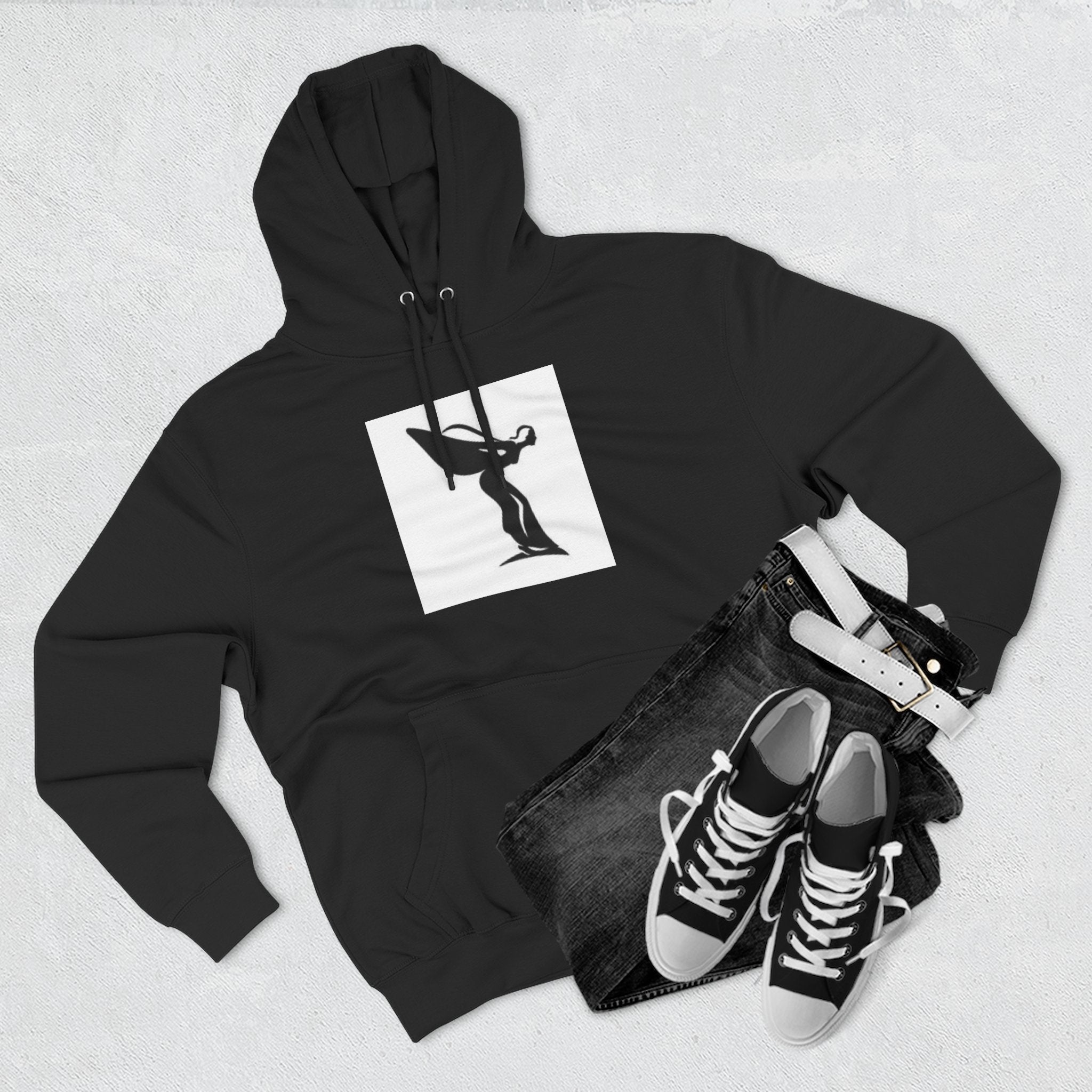 Spirit of Ectasy Hoodie — Front Silhouette Pullover
