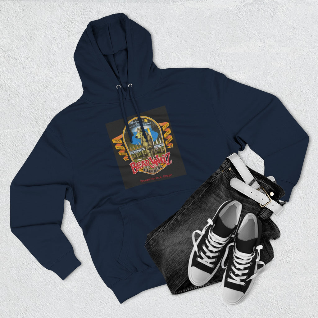 Bear Whiz Beer Original Hoodie — 'Beach Vibes' Graphic Pullover