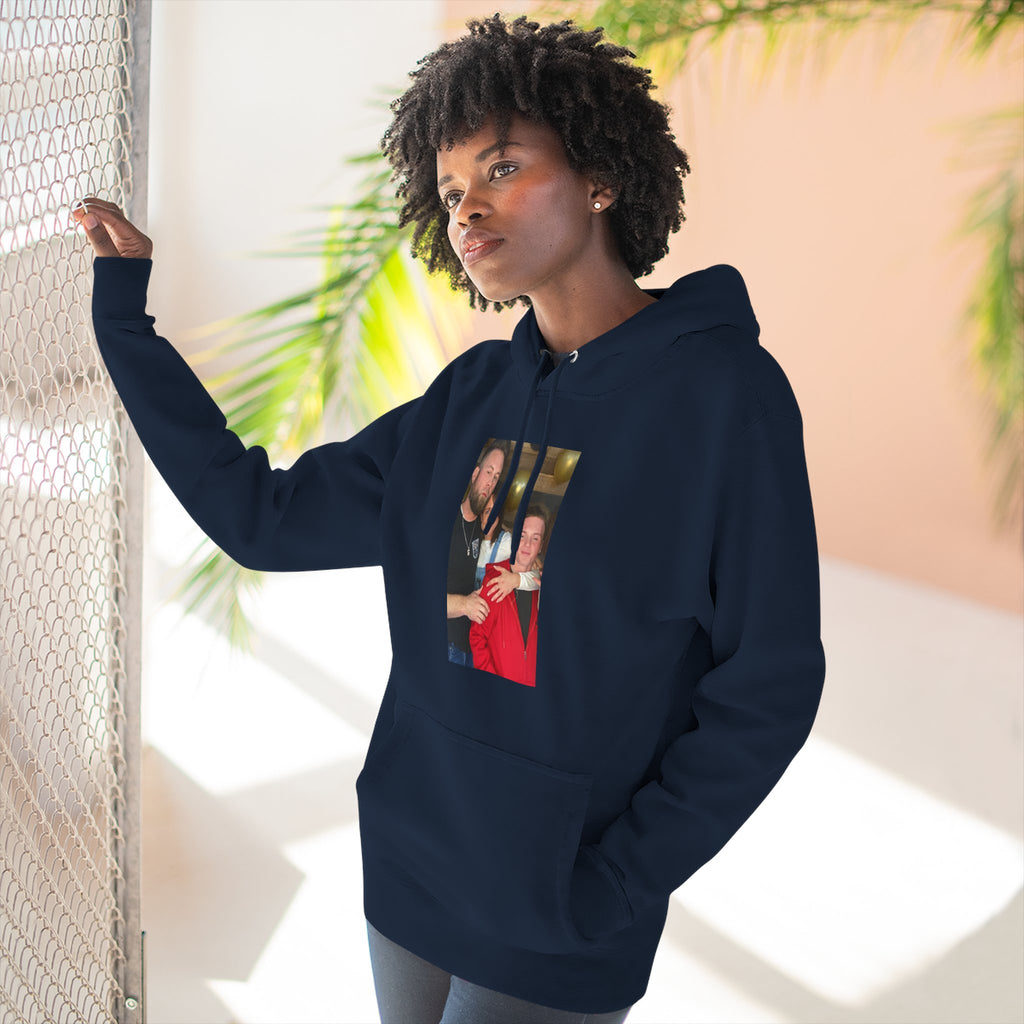 Bloods...  -Panel Hoodie — RR Royalty   Three-Panel Fleece Pullover