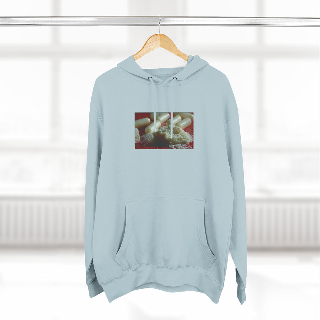 Hoodie on them pillz — Vintage Film Strip pill Print photo
