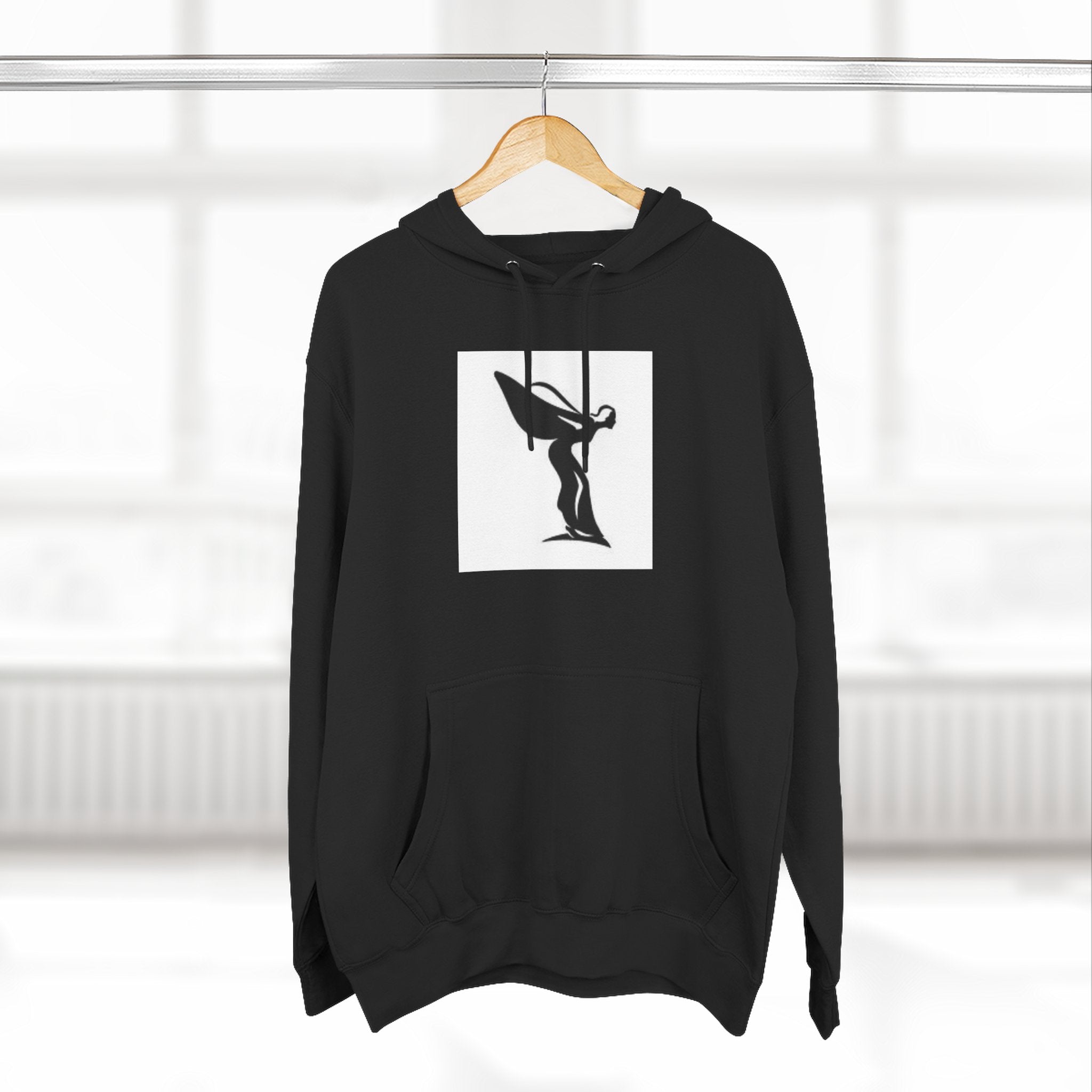 Spirit of Ectasy Hoodie — Front Silhouette Pullover