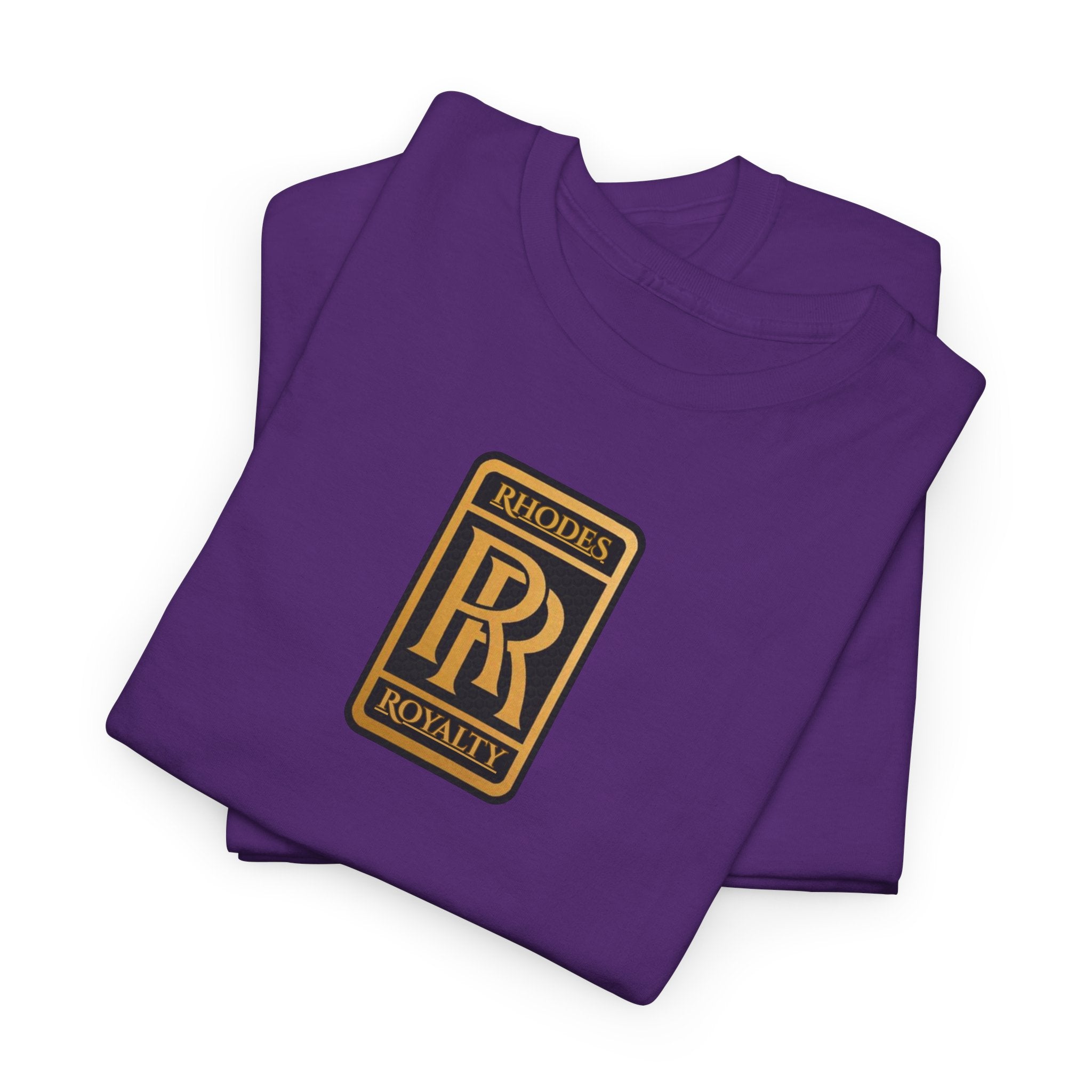 Rhodes Royalty Family Crest -  Vintage Gold Crest Tee