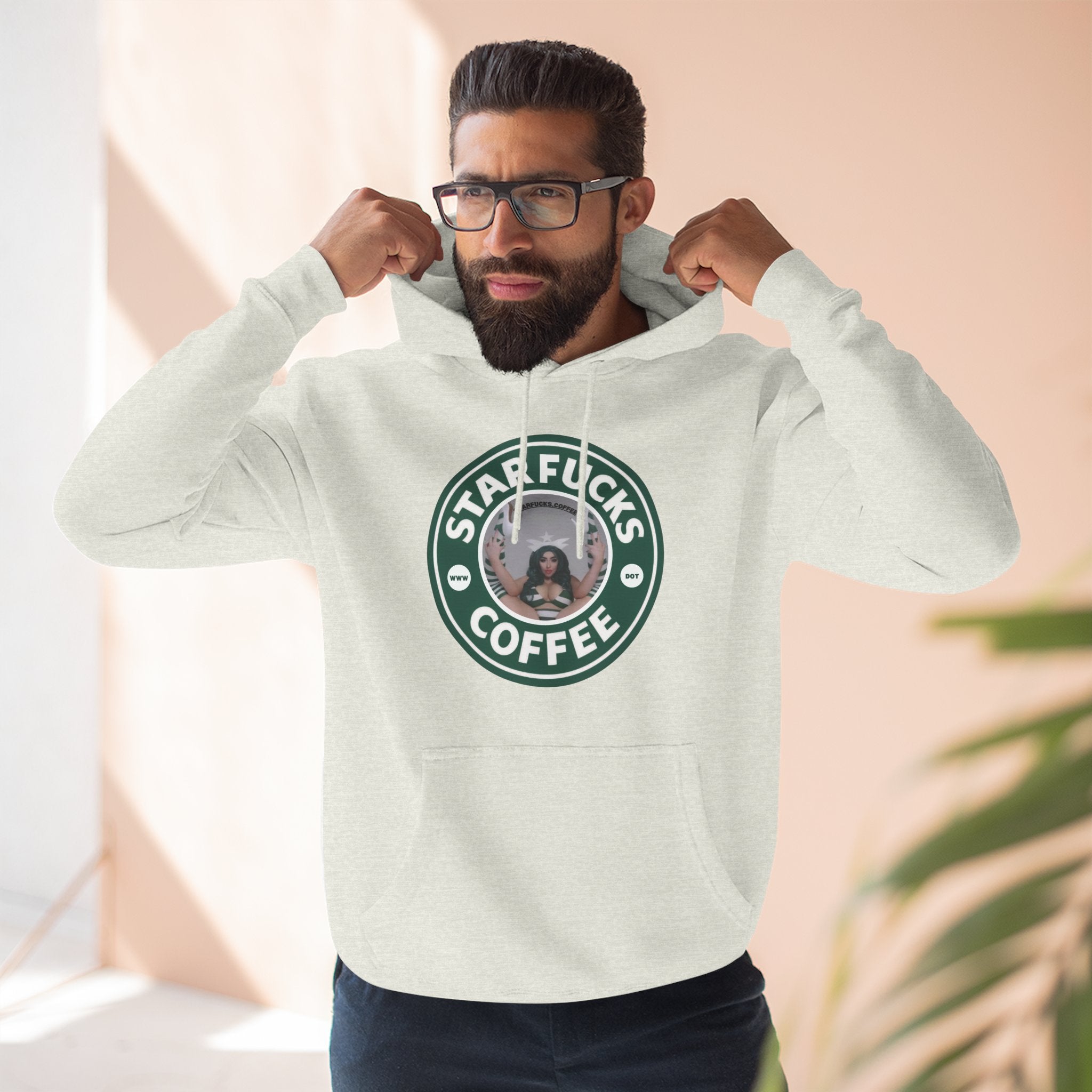 Starfucks.Coffee Logo Pullover - Coffee Hoodie