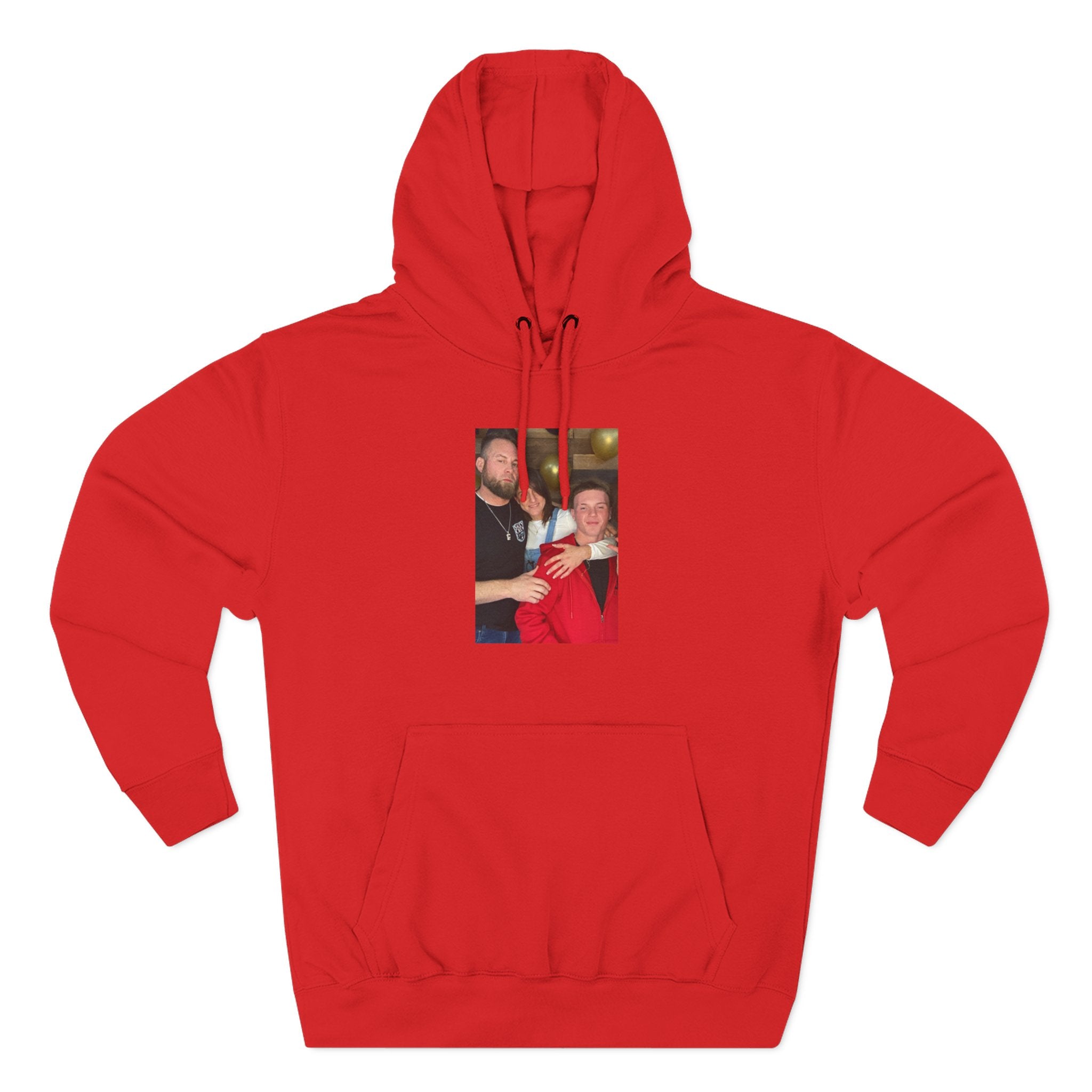 Bloods...  -Panel Hoodie — RR Royalty   Three-Panel Fleece Pullover
