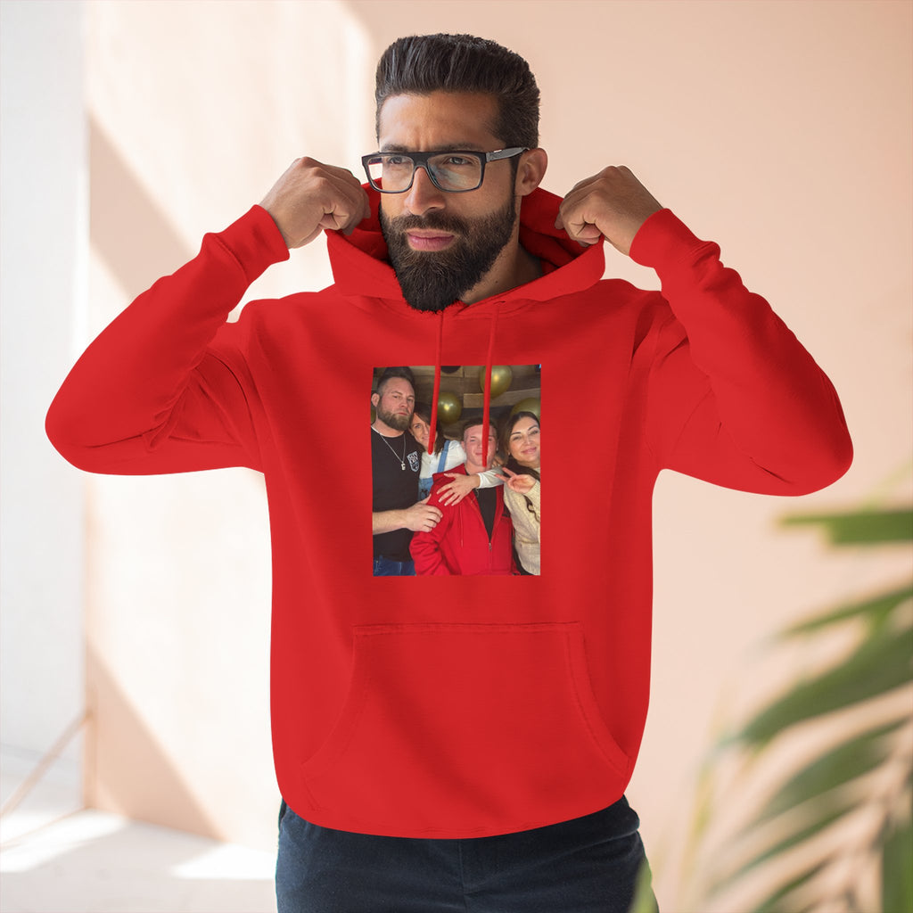 Family!!     Photo Collage Fleece Hoodie - Custom Group Portrait Pullover