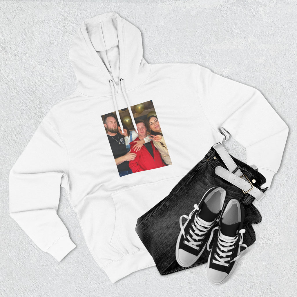 Family!!     Photo Collage Fleece Hoodie - Custom Group Portrait Pullover