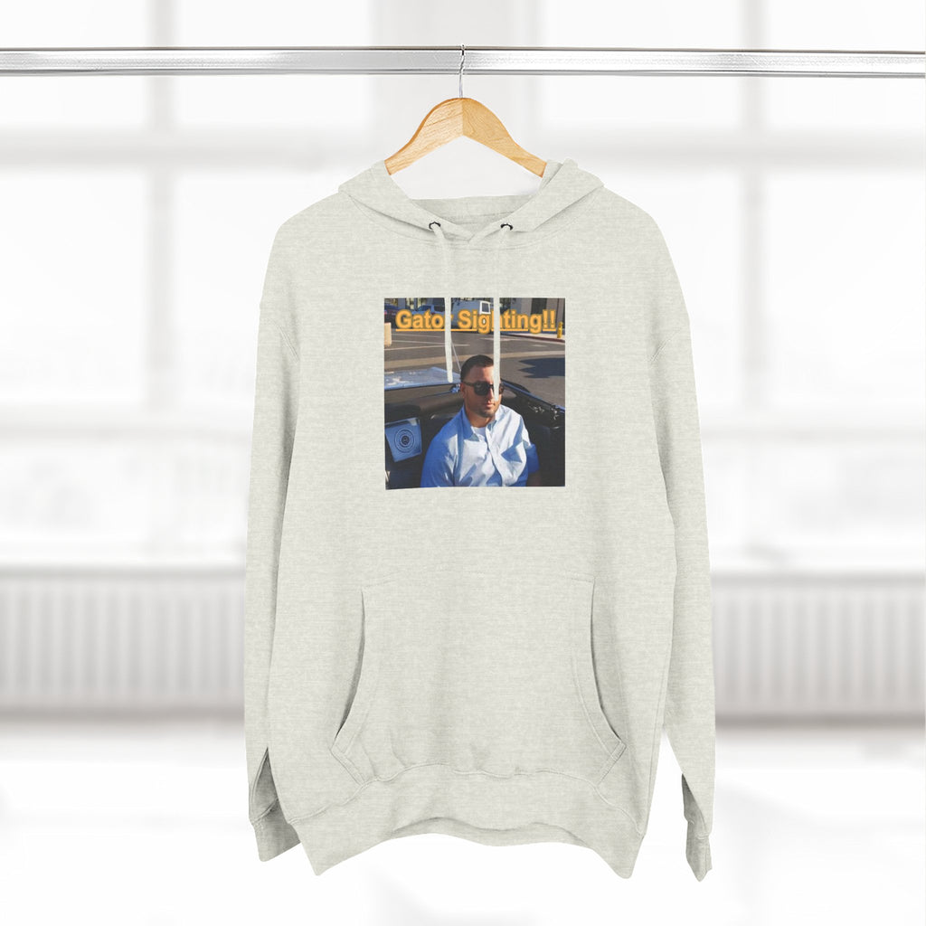 GATOR Sighting  Hoodie — "Gator Sightings!!" Graphic Fleece Pullover