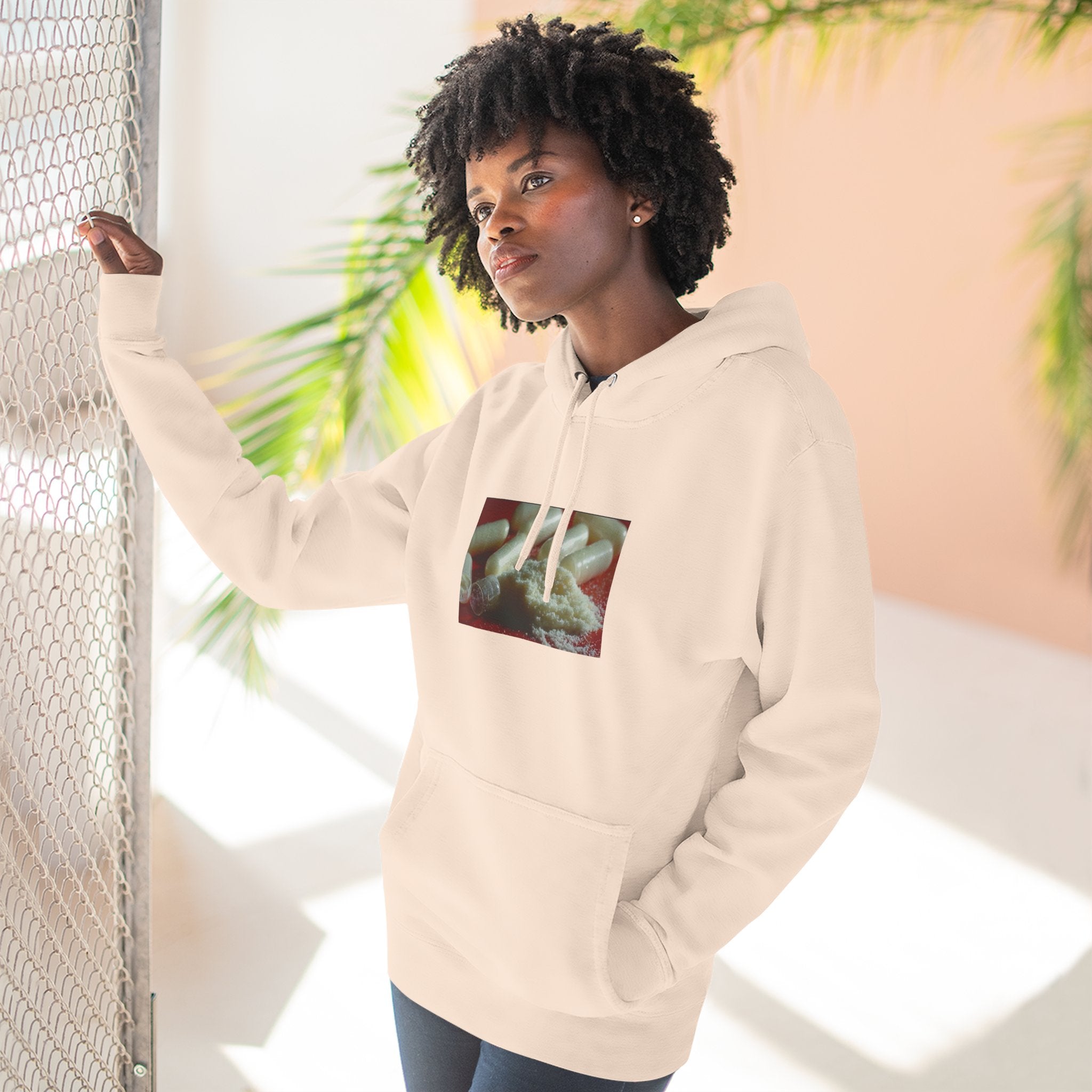Hoodie on them pillz — Vintage Film Strip pill Print photo